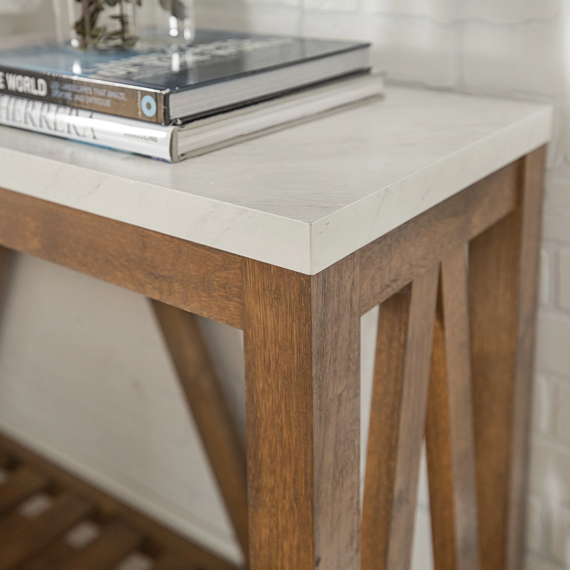 A-Frame Rustic Entry Table - Image 7