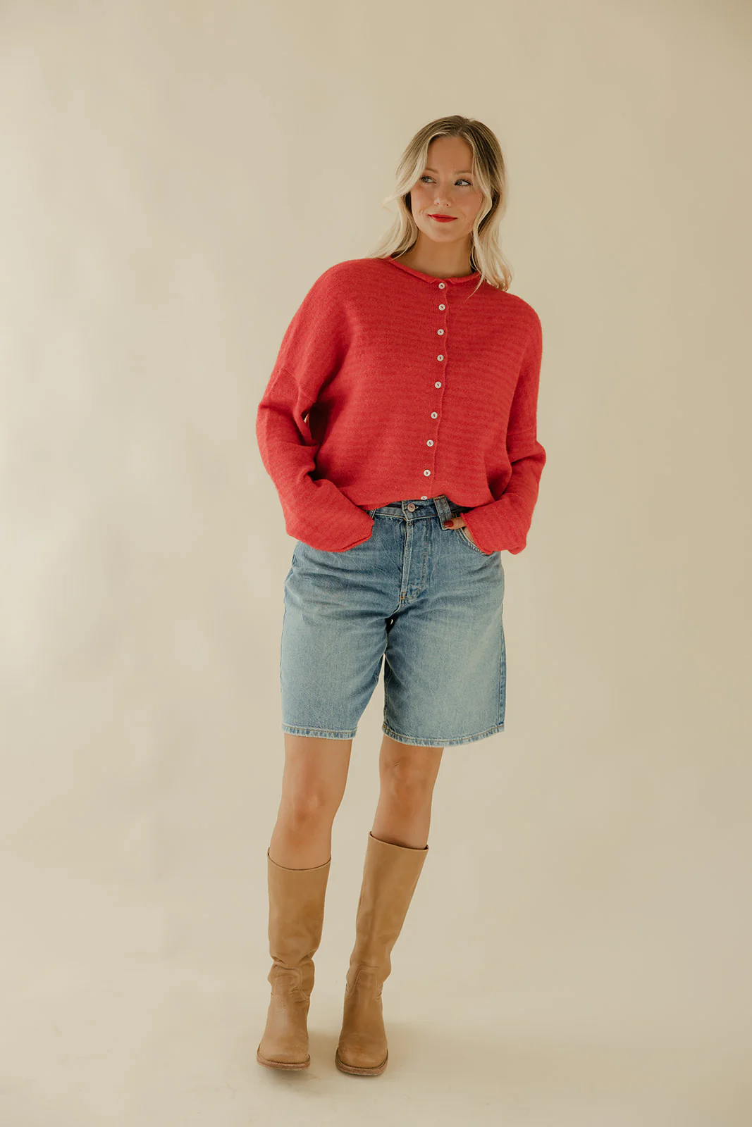 A Single Moment Button Up Cardigan - Image 177