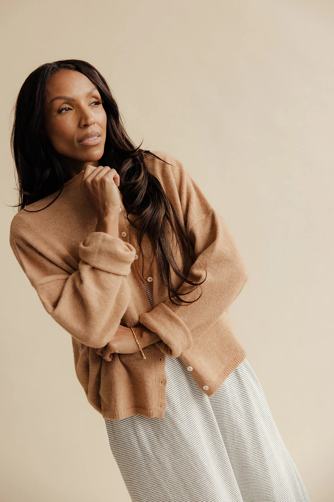 A Single Moment Button Up Cardigan - Image 19