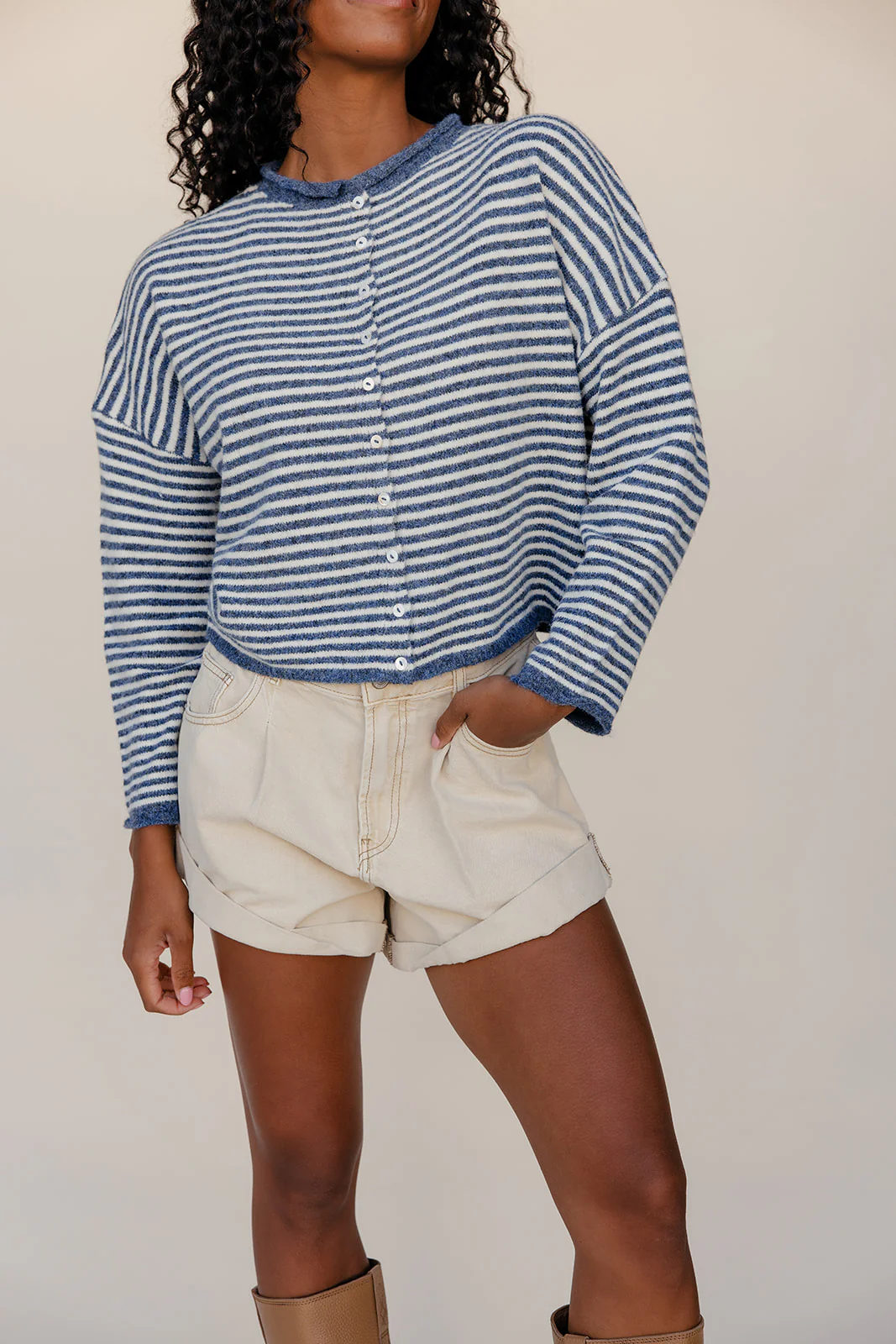 A Single Moment Button Up Cardigan - Image 59