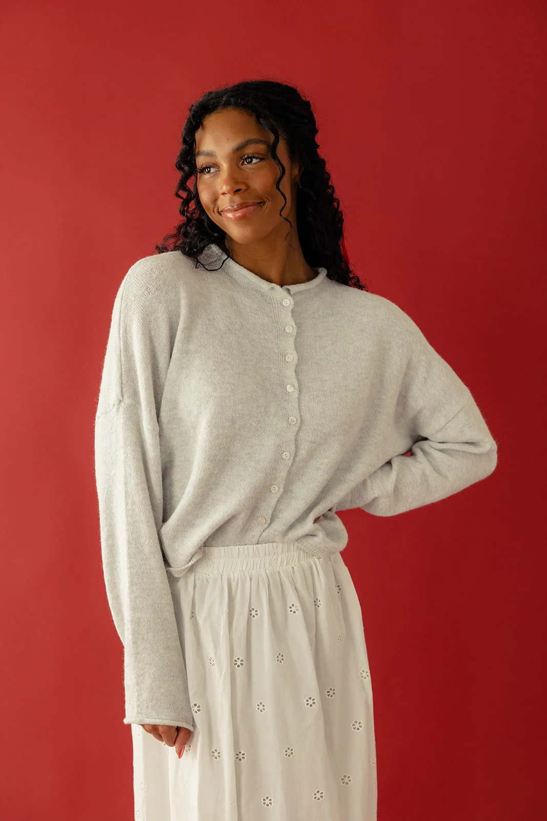 A Single Moment Button Up Cardigan - Image 94