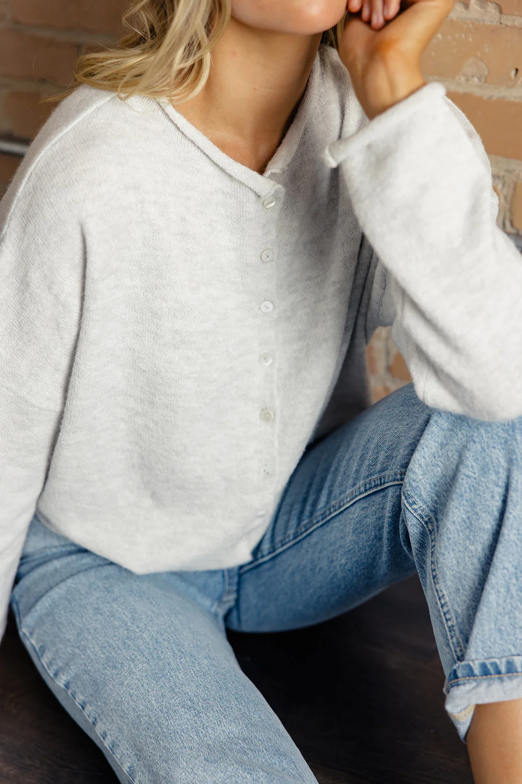 A Single Moment Button Up Cardigan - Image 98