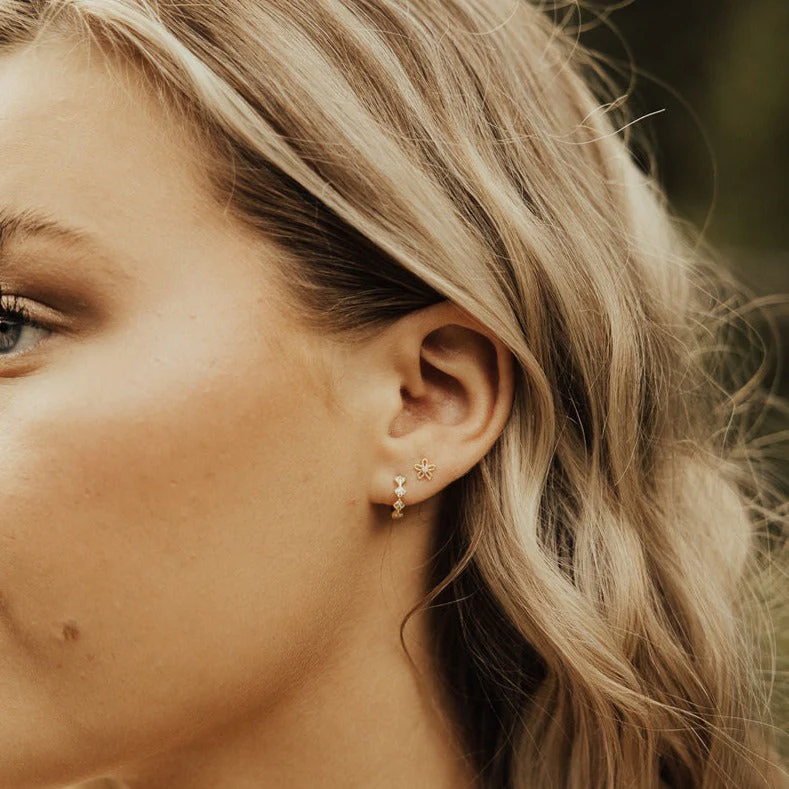 Alice Diamond Hoops - Image 6