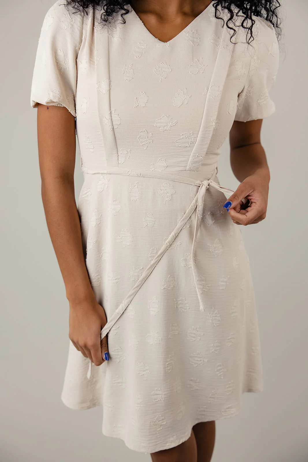 Alyssa Embossed MOM Dress - Image 6