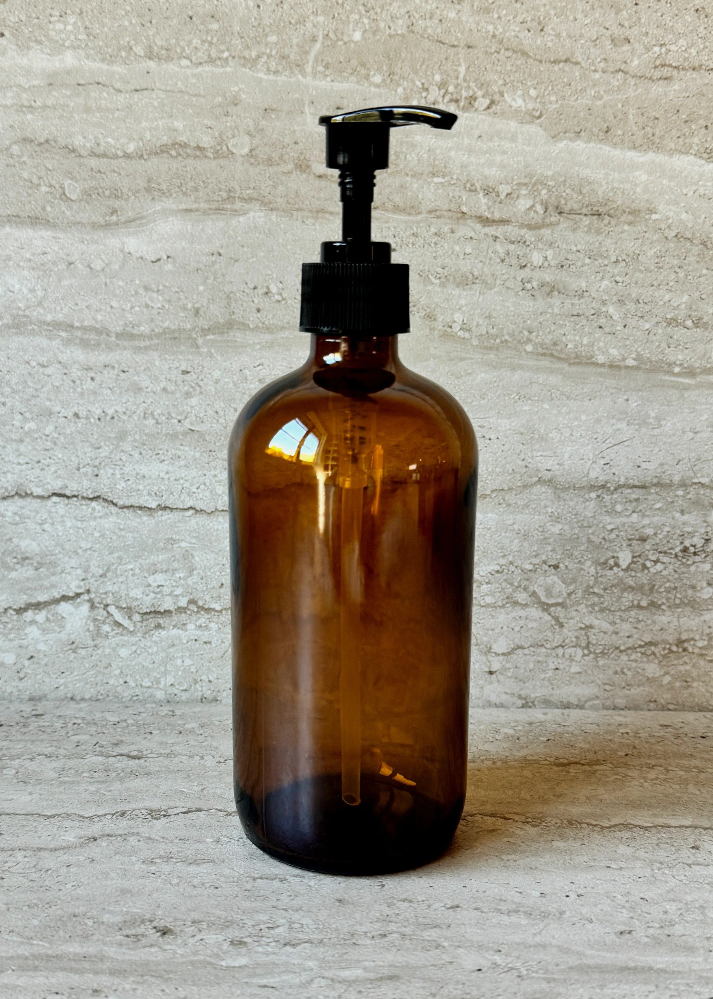 Amber Glass Bottle 17oz - Image 5