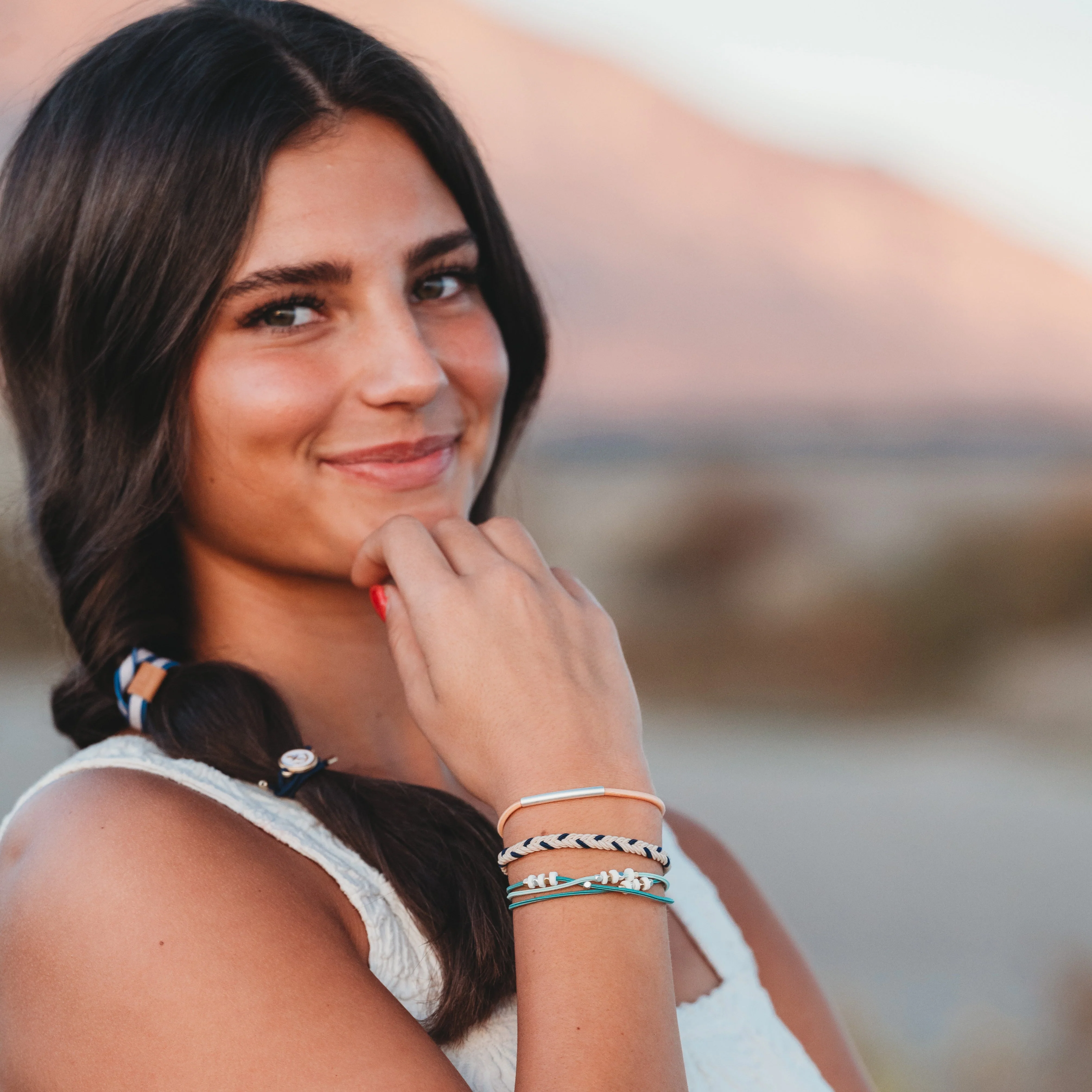 Anchor - Hair Tie Bracelet - Image 2