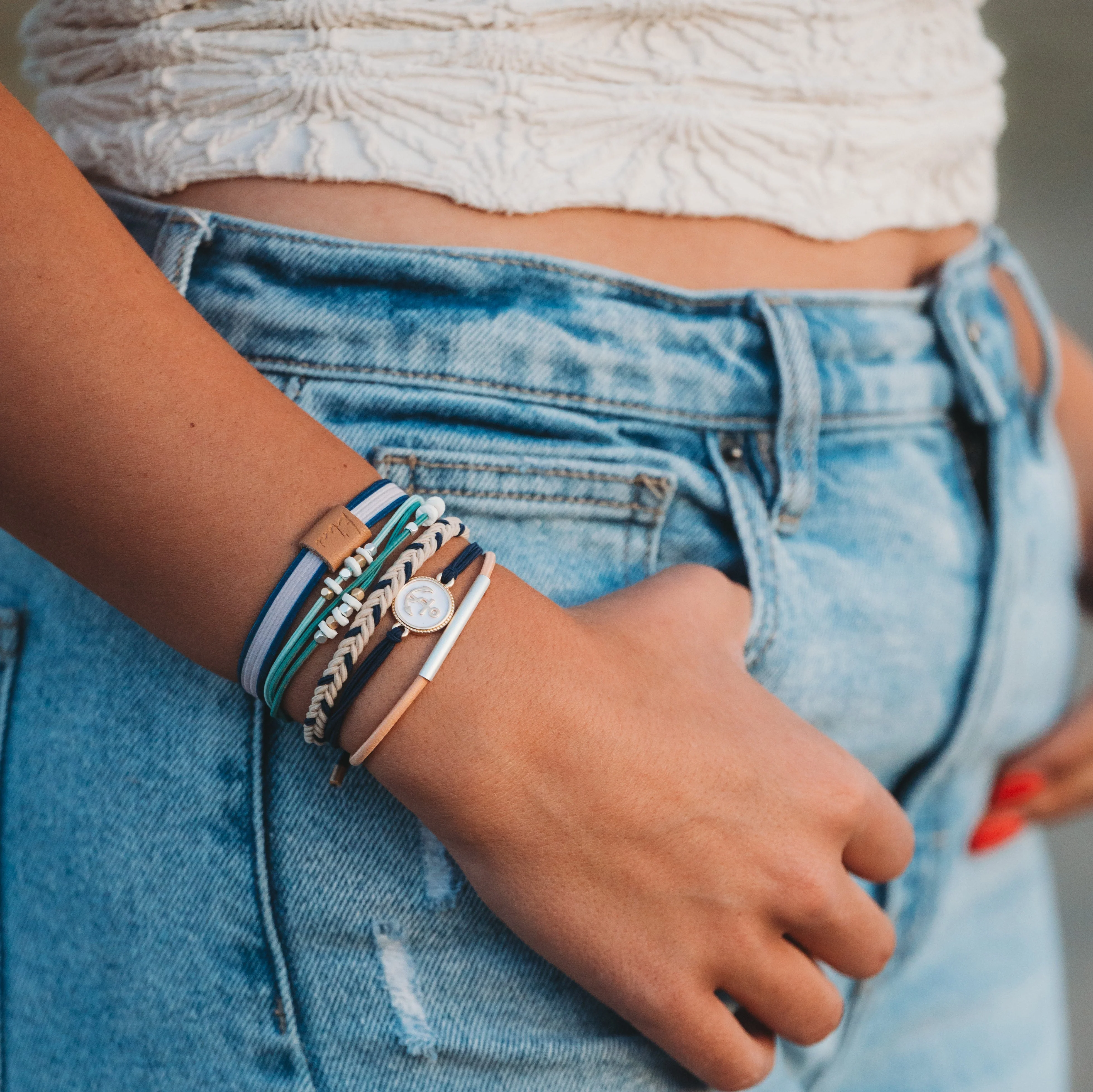 Anchor - Hair Tie Bracelet - Image 8