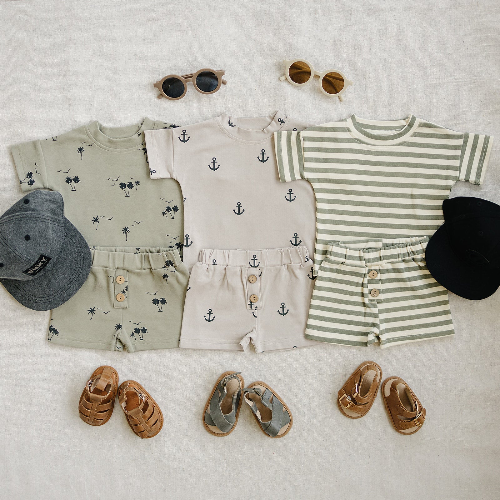 Anchors Button Short Set - Image 5