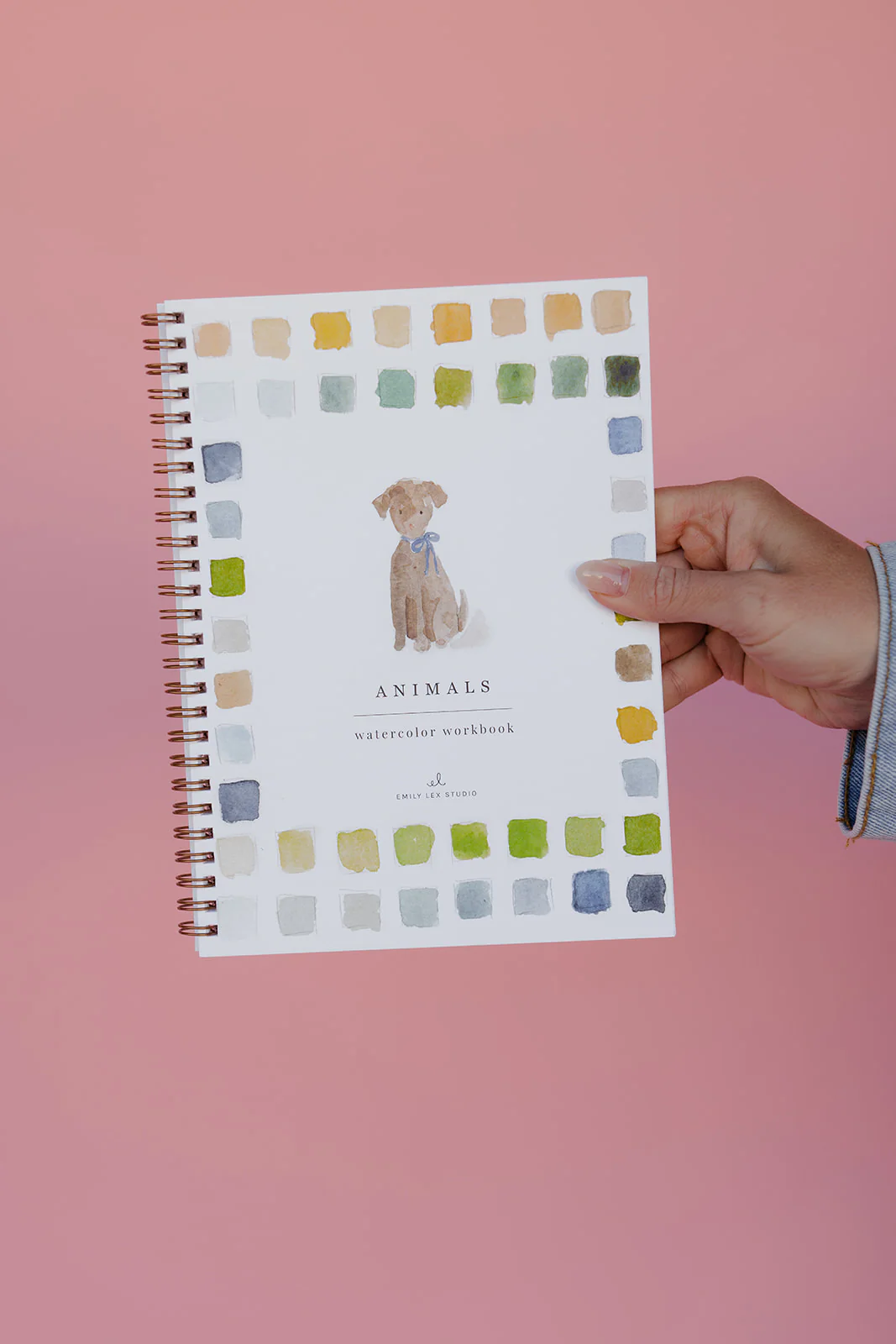 Animals Watercolor Workbook