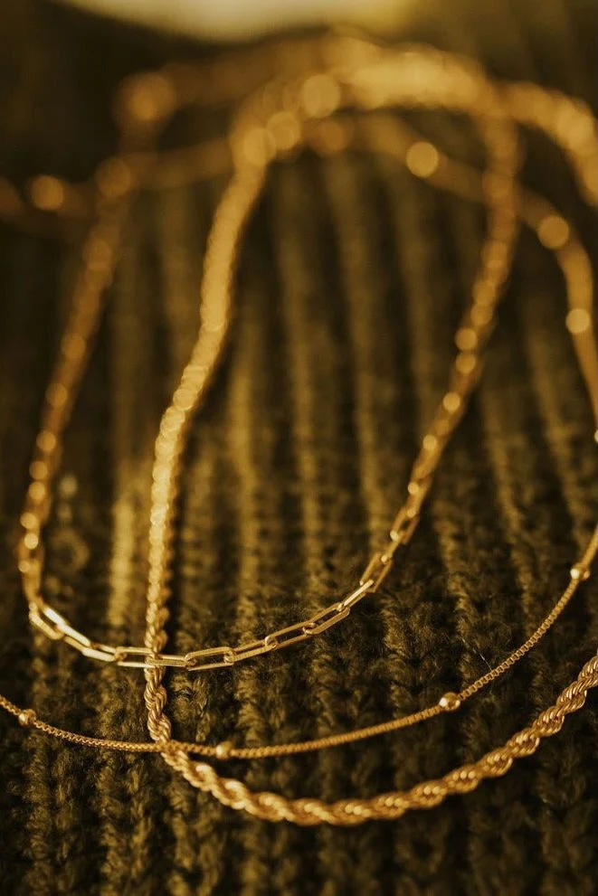 Annie Gold Filled Satellite Necklace - Image 5