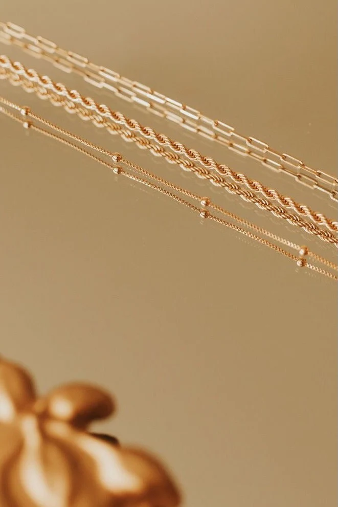 Annie Gold Filled Satellite Necklace - Image 6