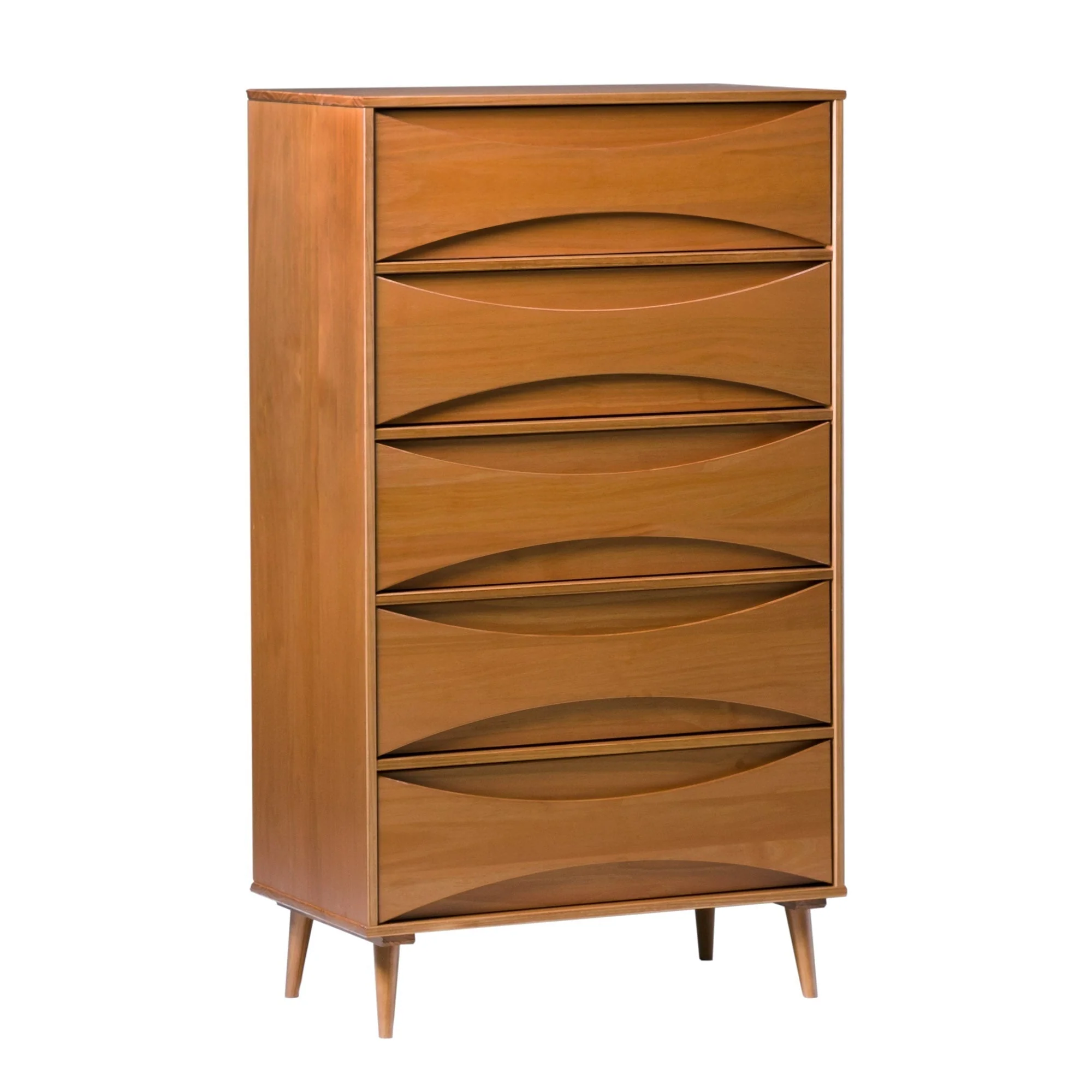 Atticus Solid Wood Mid-Century Modern Chest - Image 2