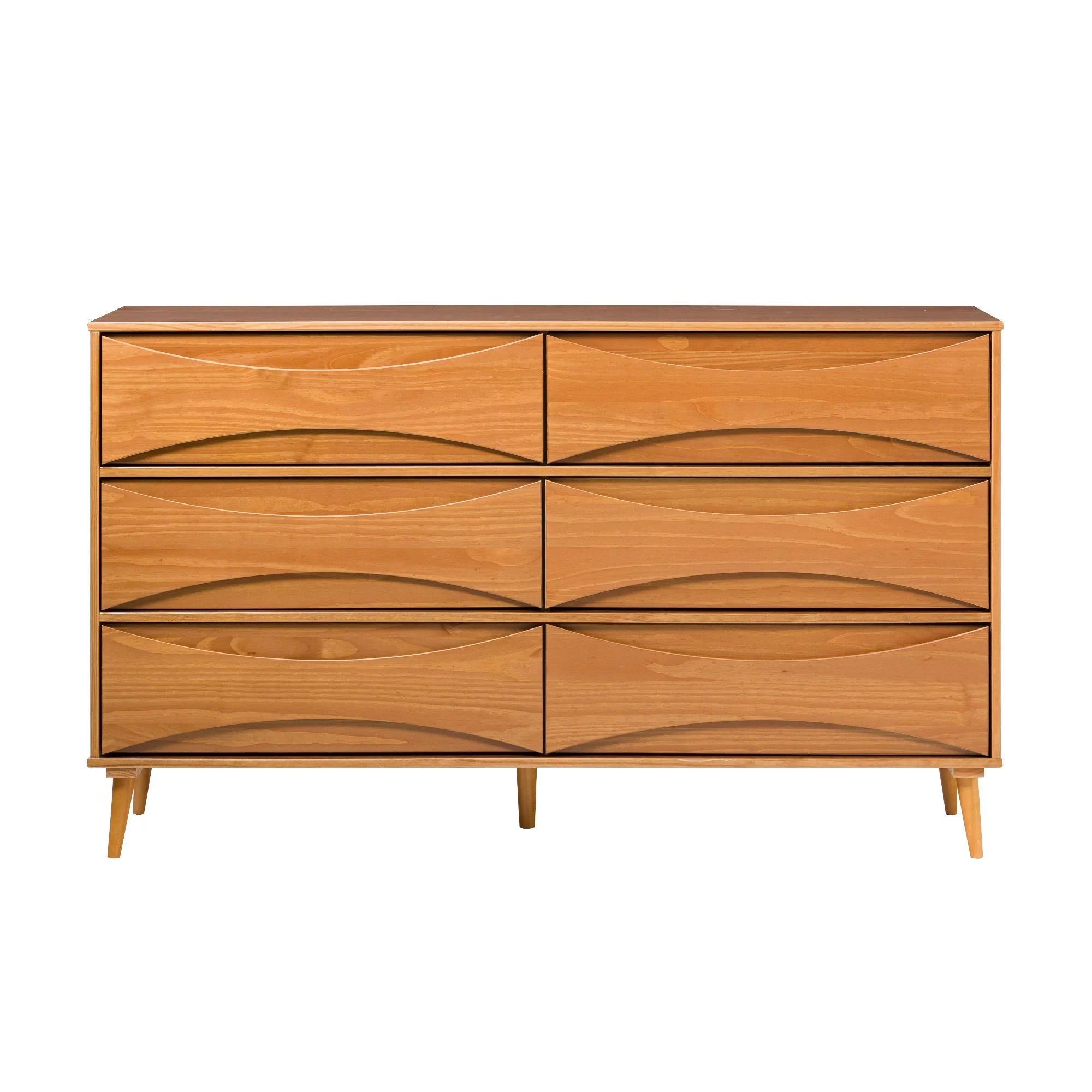 Atticus Solid Wood Mid-Century Modern Dresser - Image 2