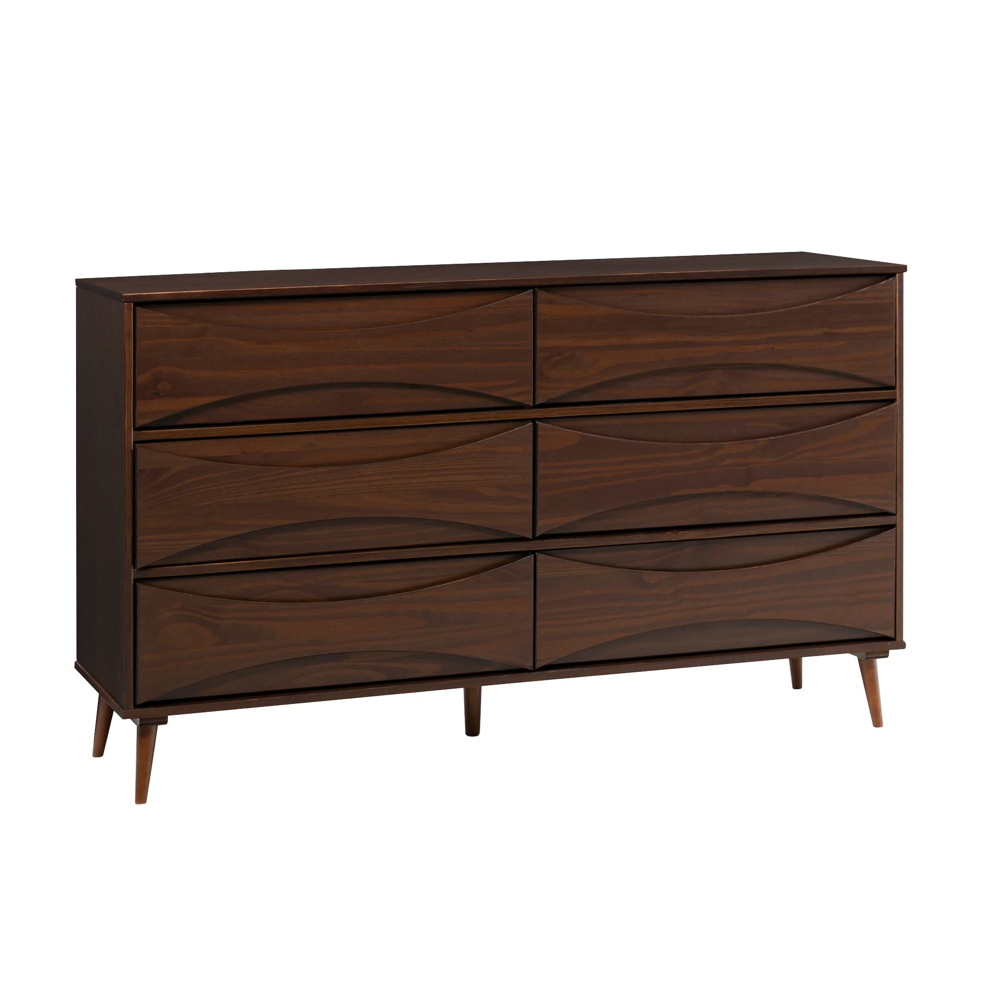 Atticus Solid Wood Mid-Century Modern Dresser - Image 3