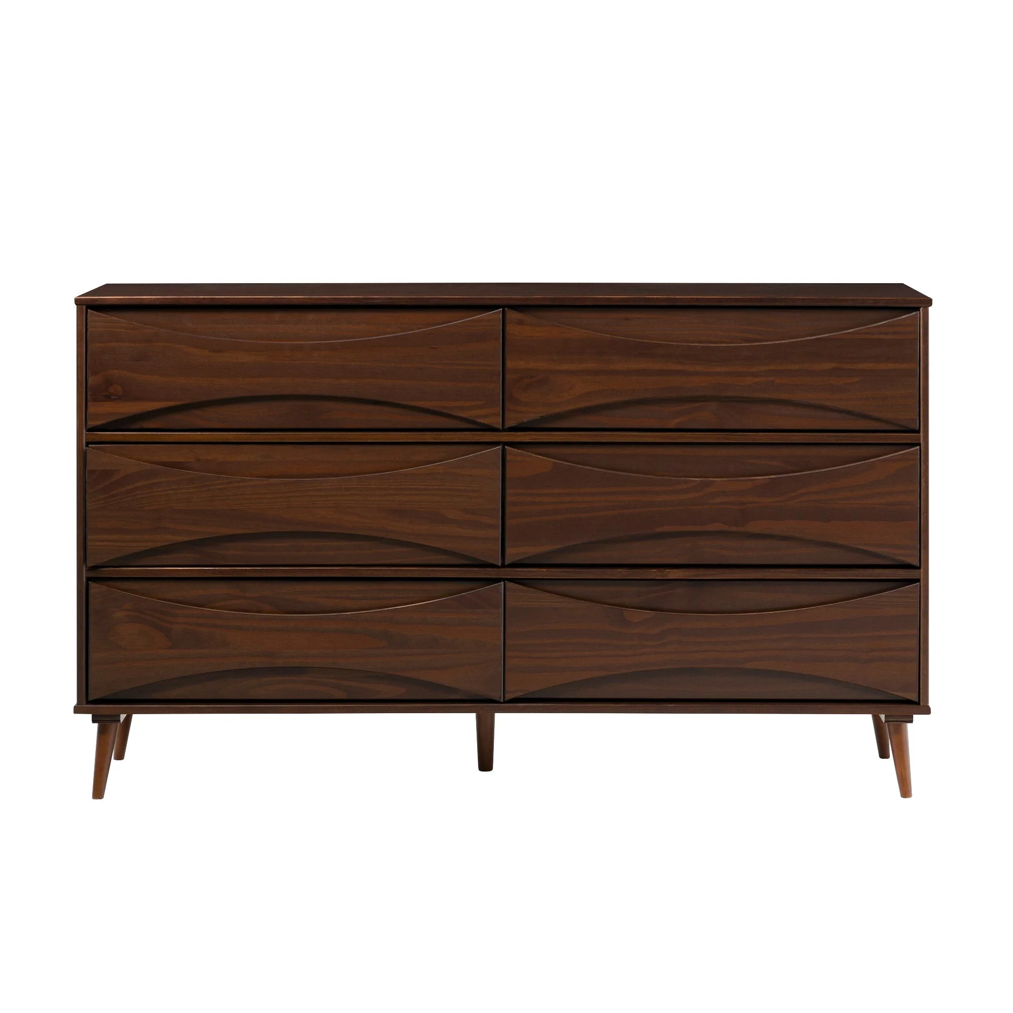 Atticus Solid Wood Mid-Century Modern Dresser - Image 4