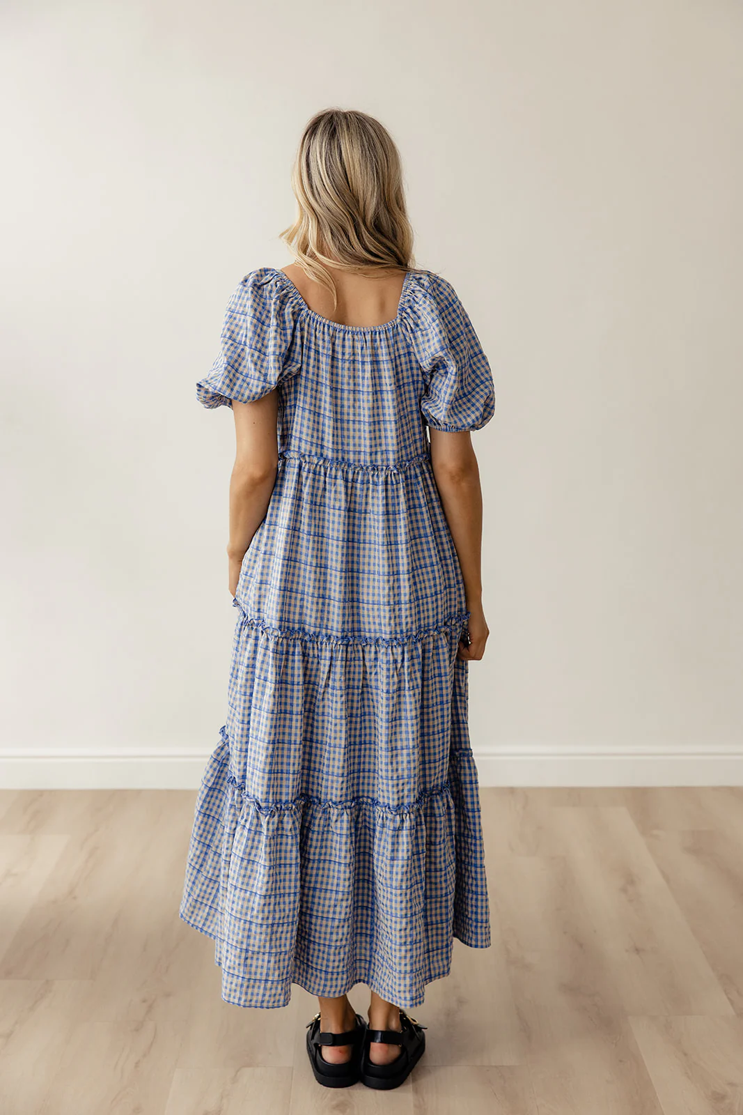 Audie Gingham Tiered Maxi - Image 25