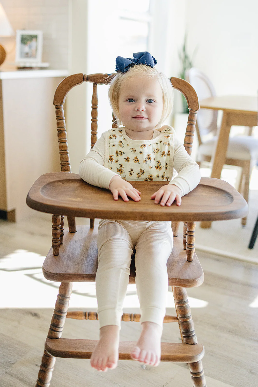 Autumn Bloom Classic Muslin Bib - Image 4