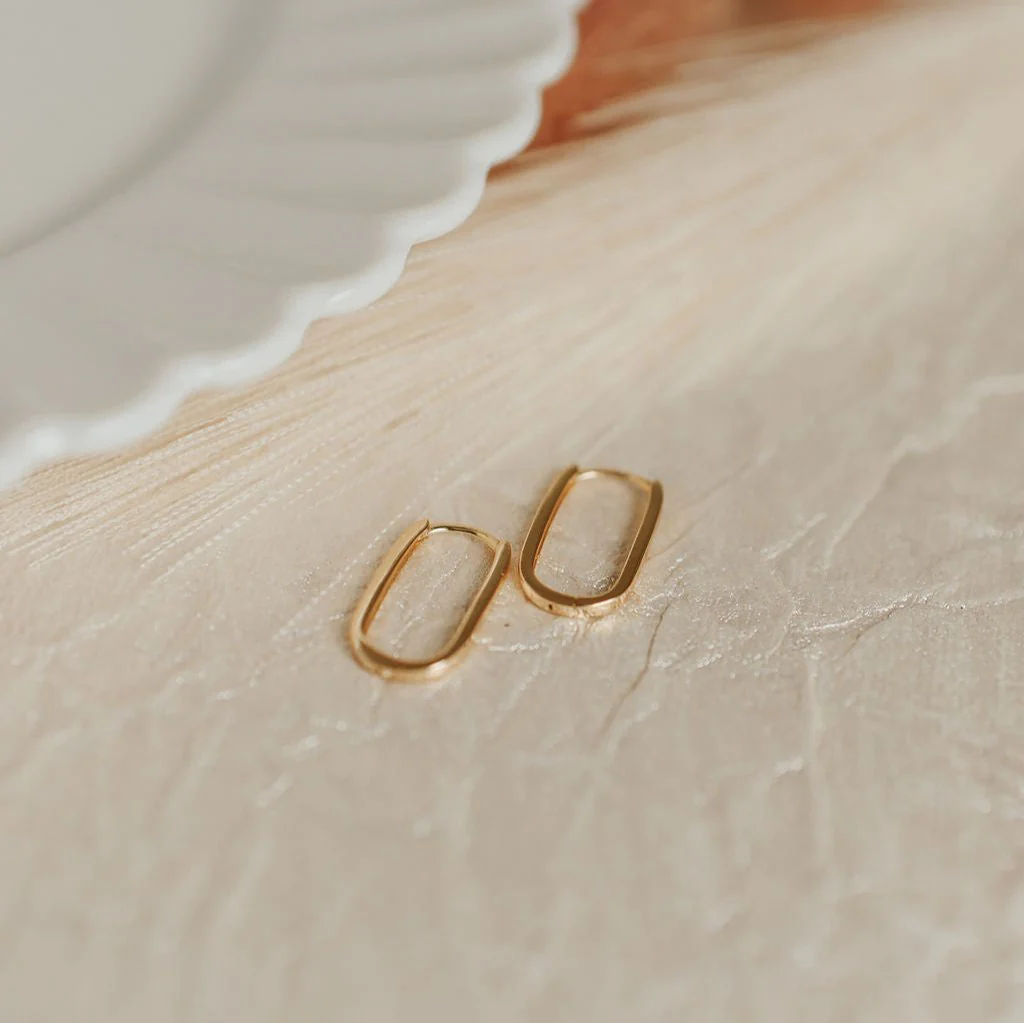 Avery Gold Hoops - Image 6