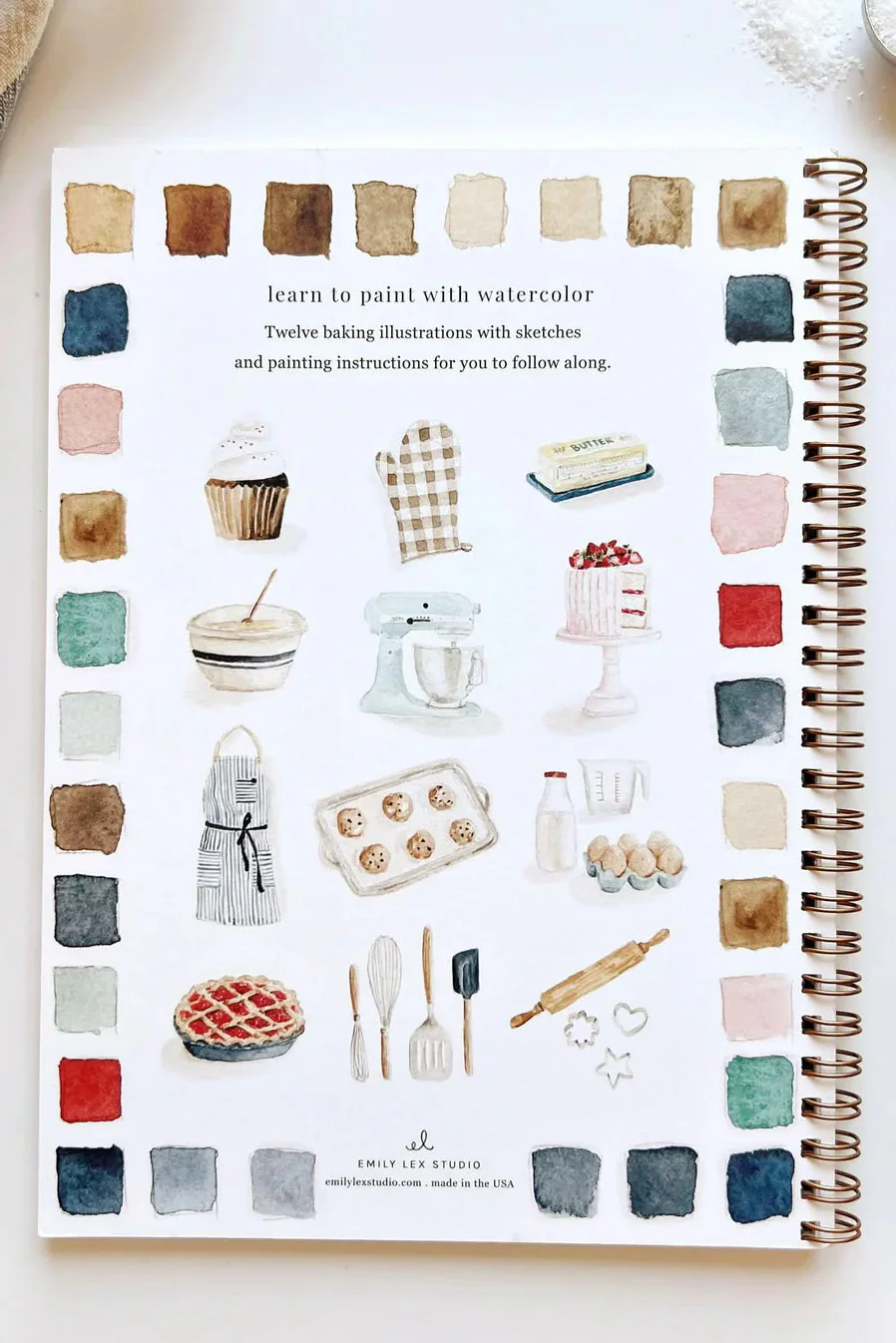 Baking Watercolor Workbook - Image 4