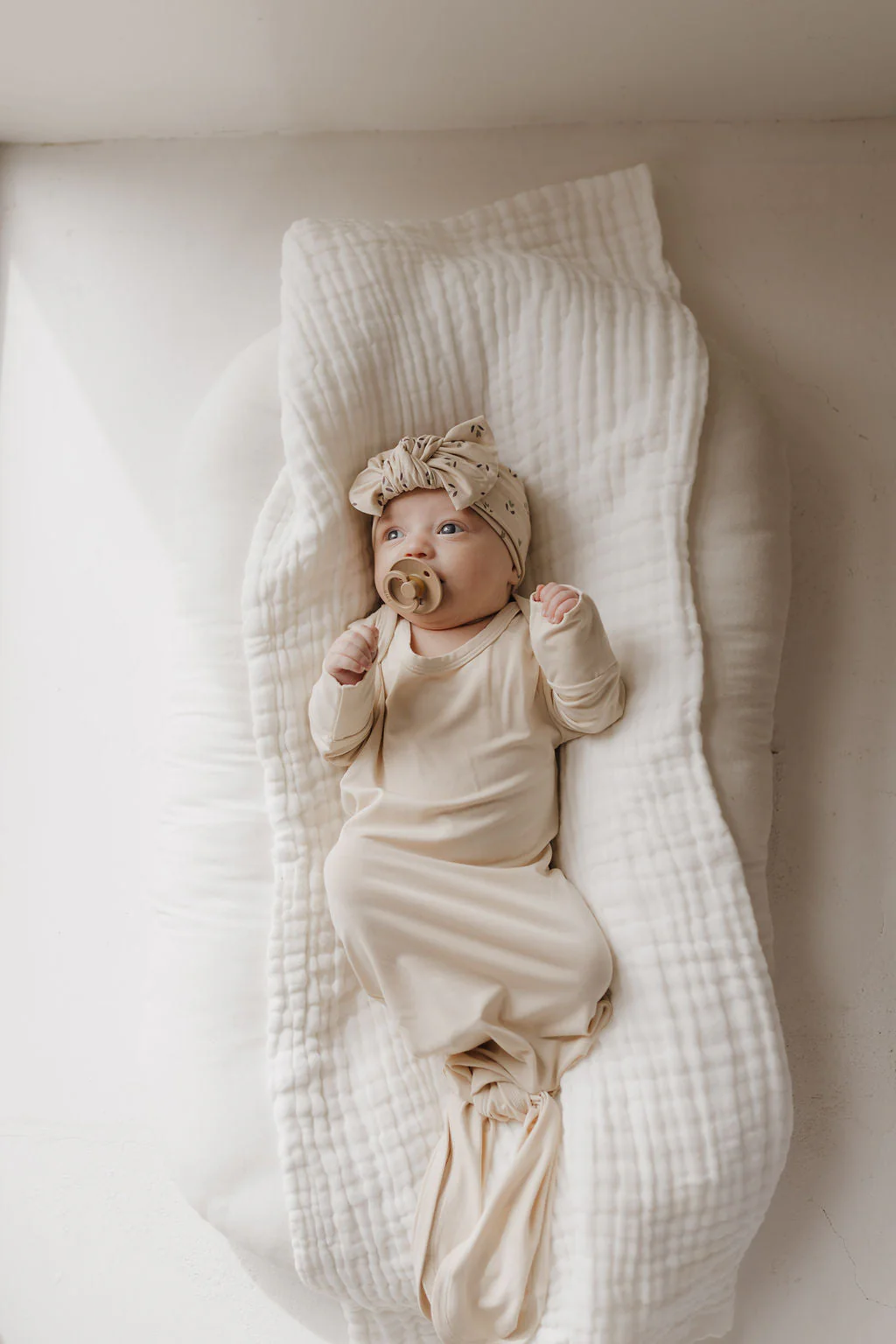 Bamboo Knotted Gown | Bone - Image 5