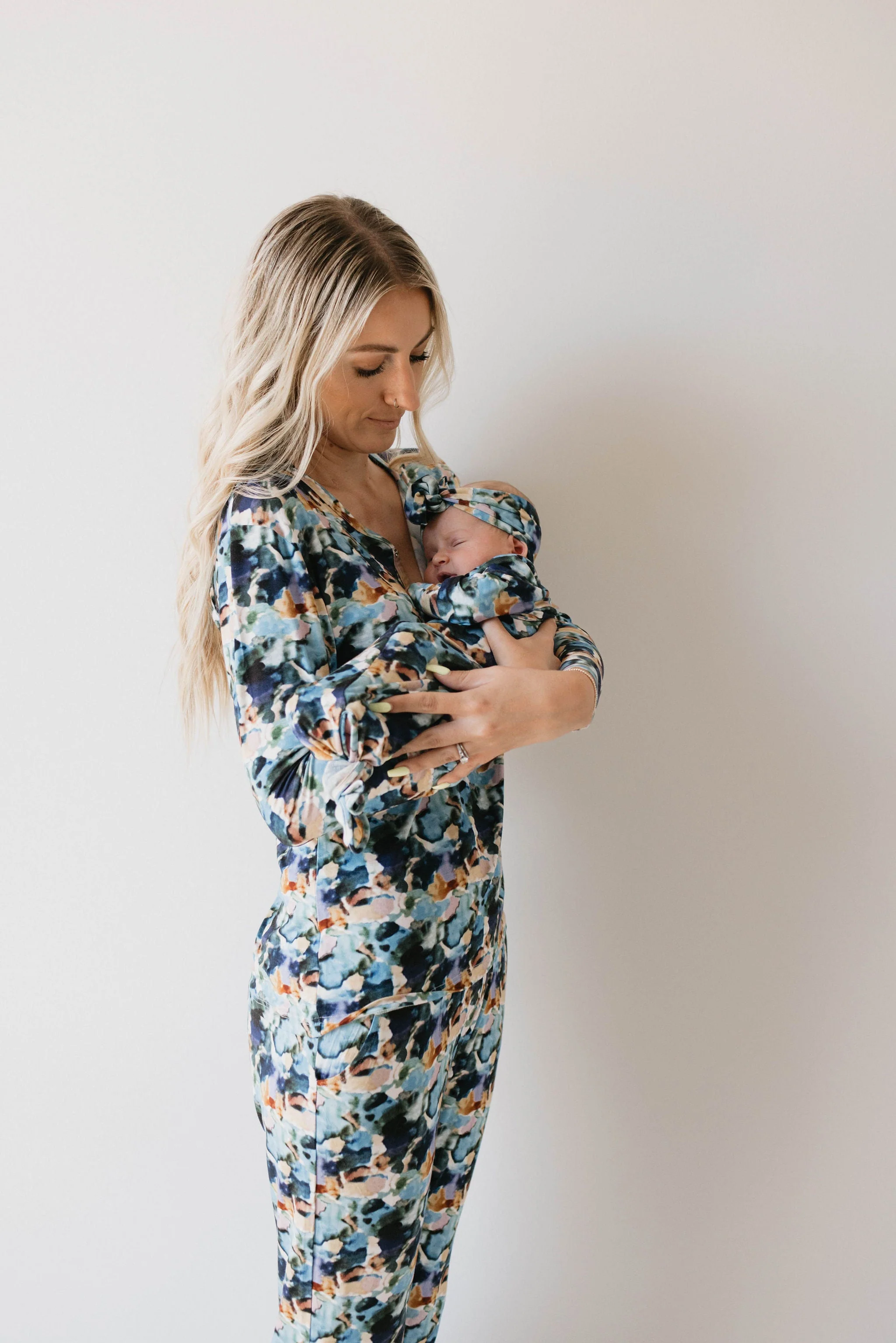 Bamboo Knotted Gown | Charli Print - Image 8