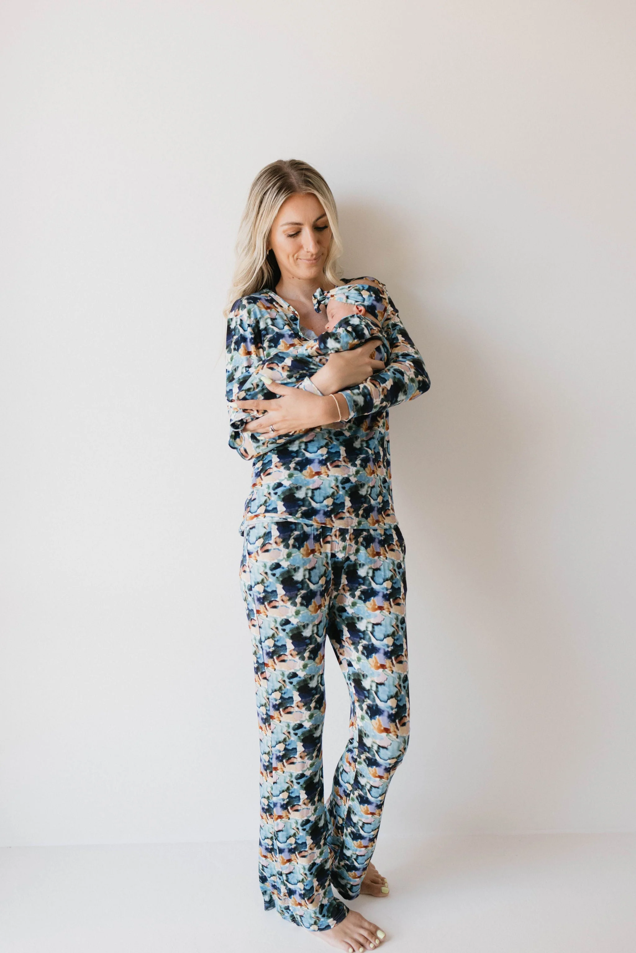 Bamboo Knotted Gown | Charli Print - Image 9