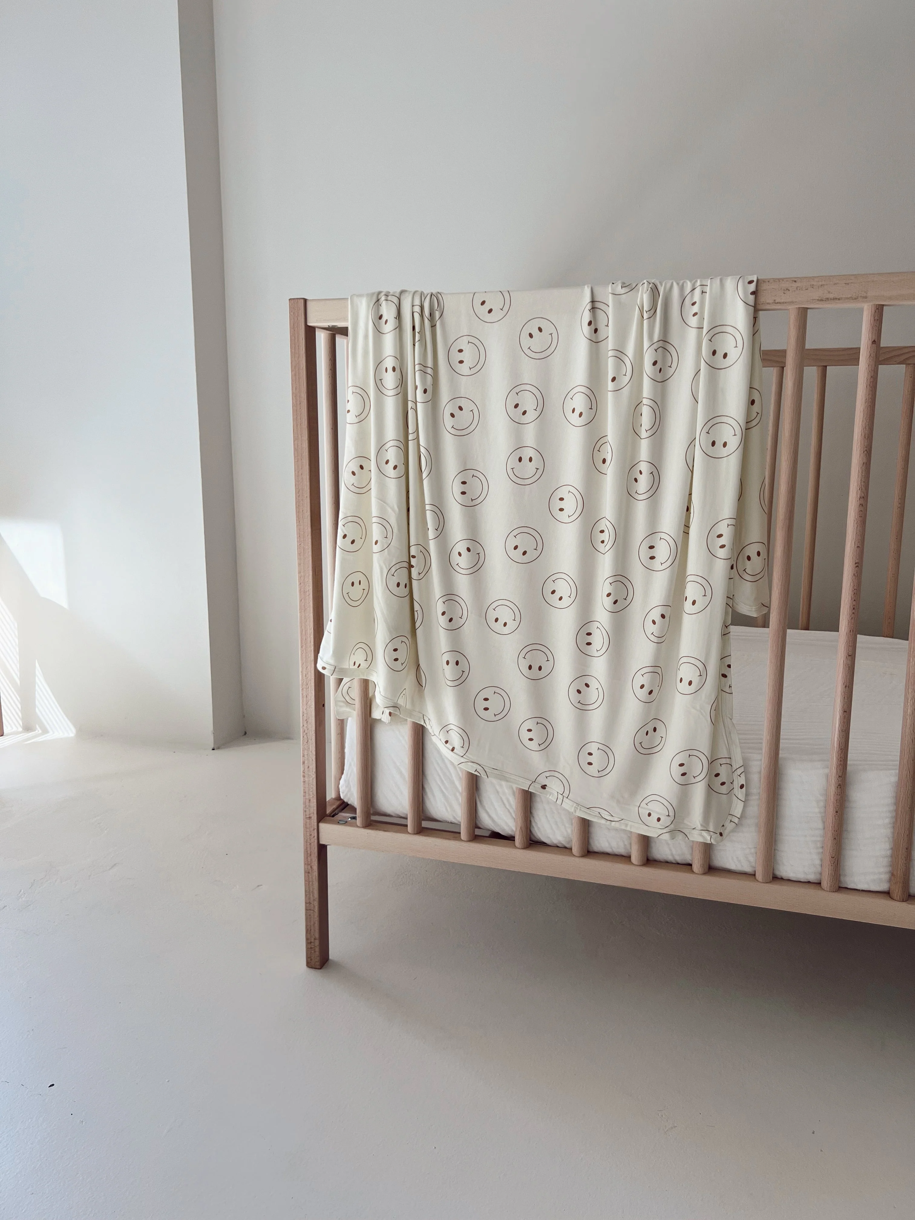 Bamboo Swaddle | Just Smile - Image 2