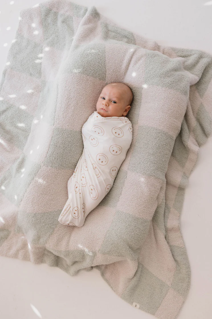 Bamboo Swaddle | Just Smile - Image 4