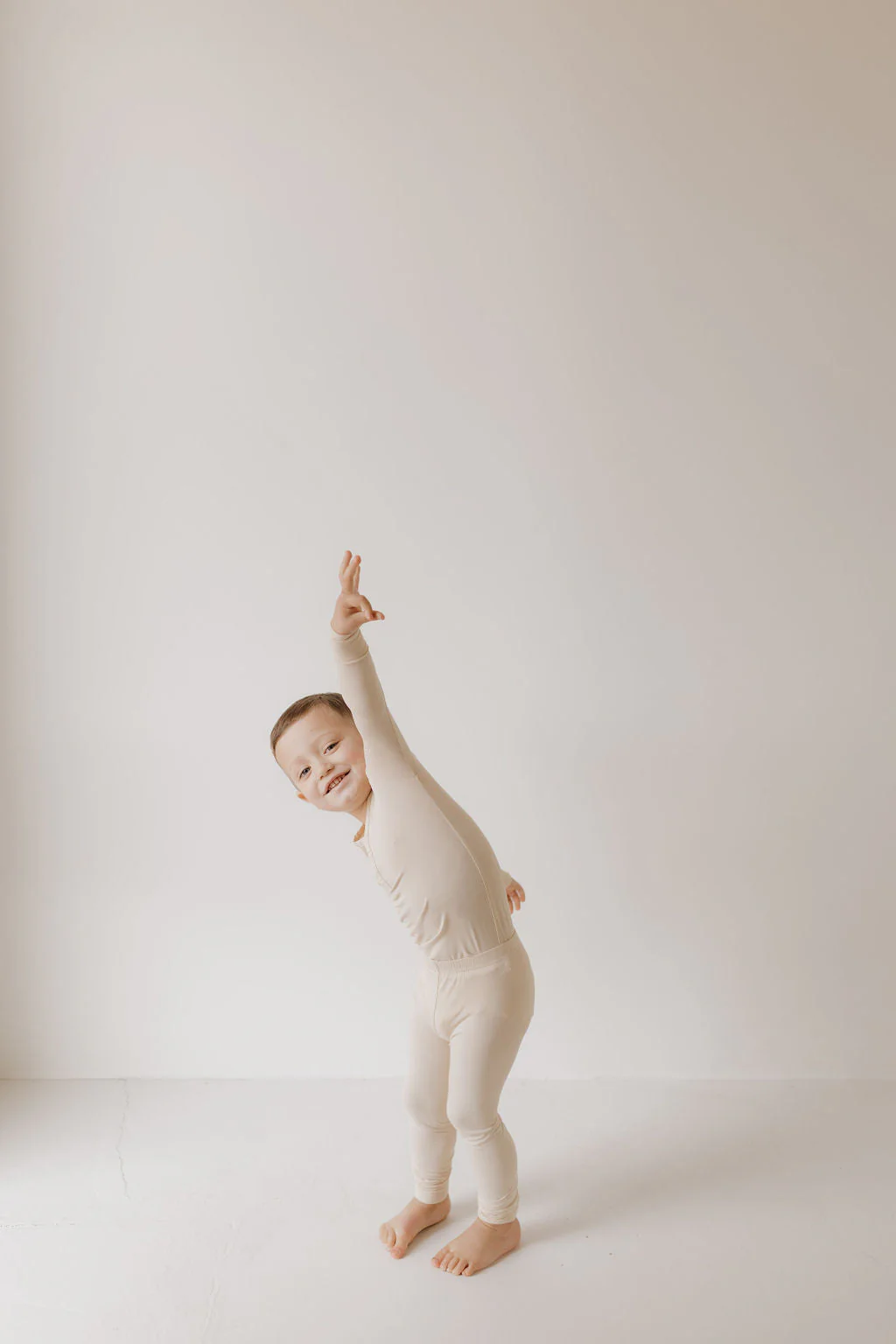 Bamboo Two Piece Pajamas | Bone - Image 3