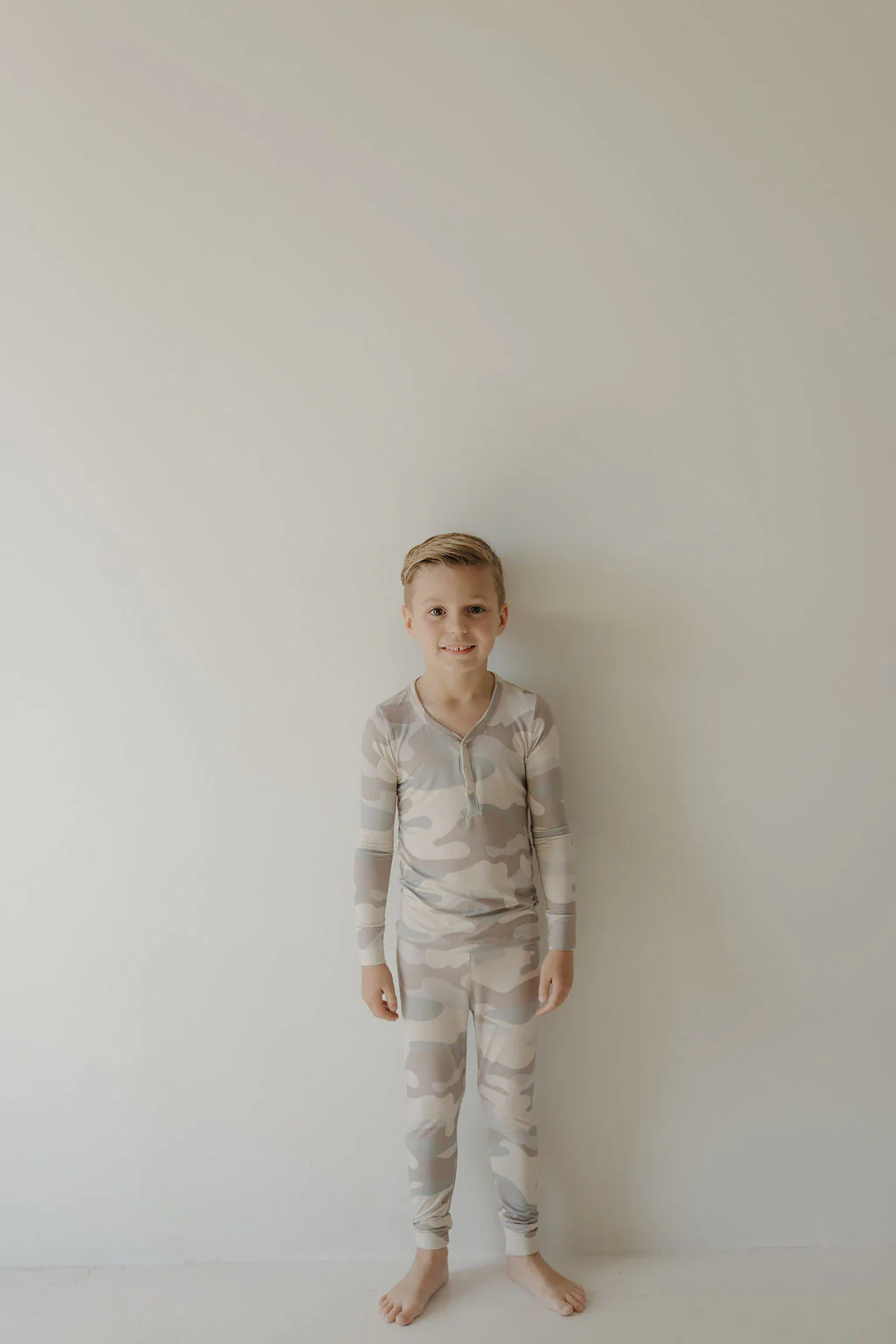 Bamboo Two Piece Pajamas | Camo - Image 3