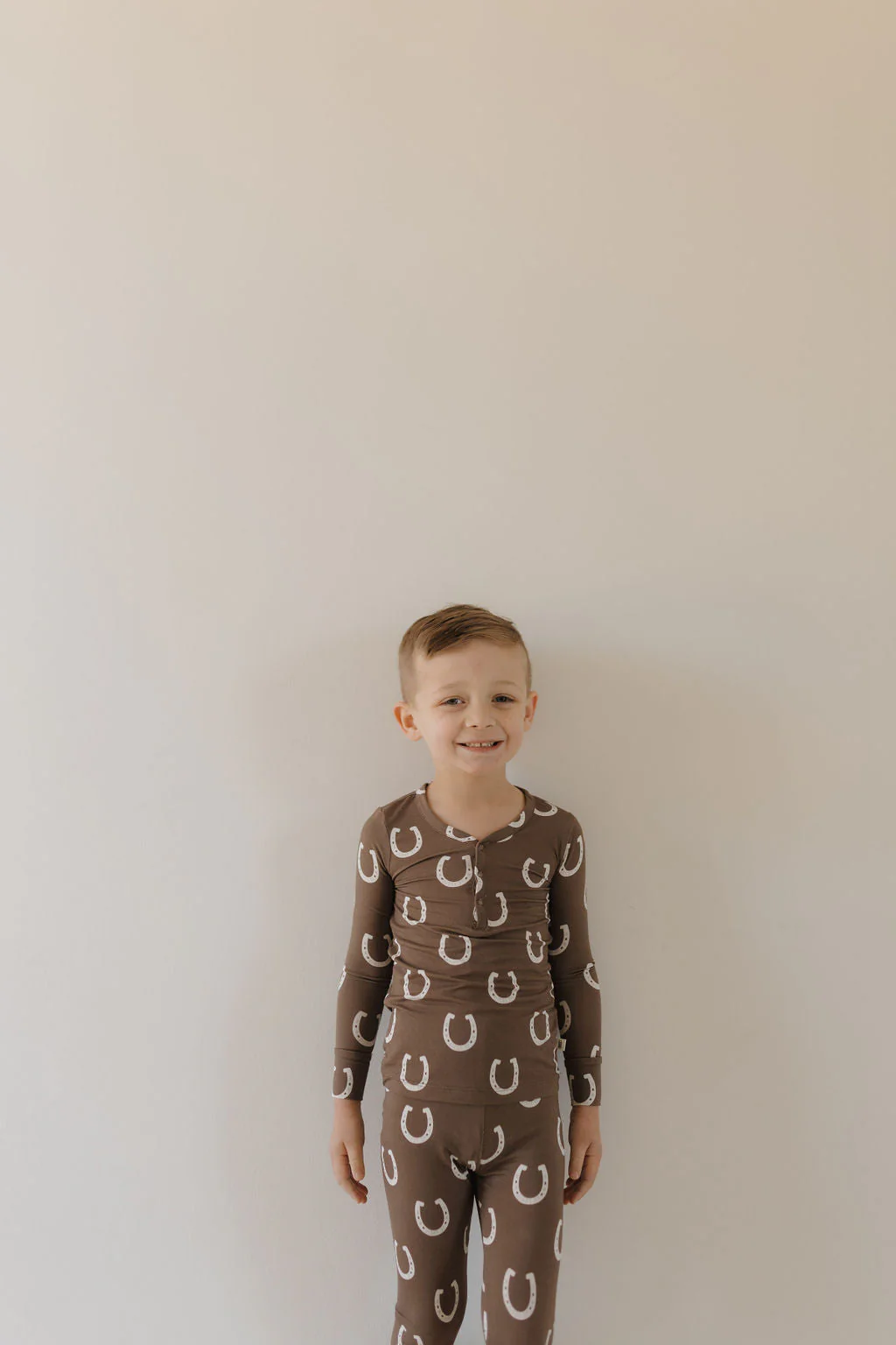 Bamboo Two Piece Pajamas | Giddy Up - Image 3