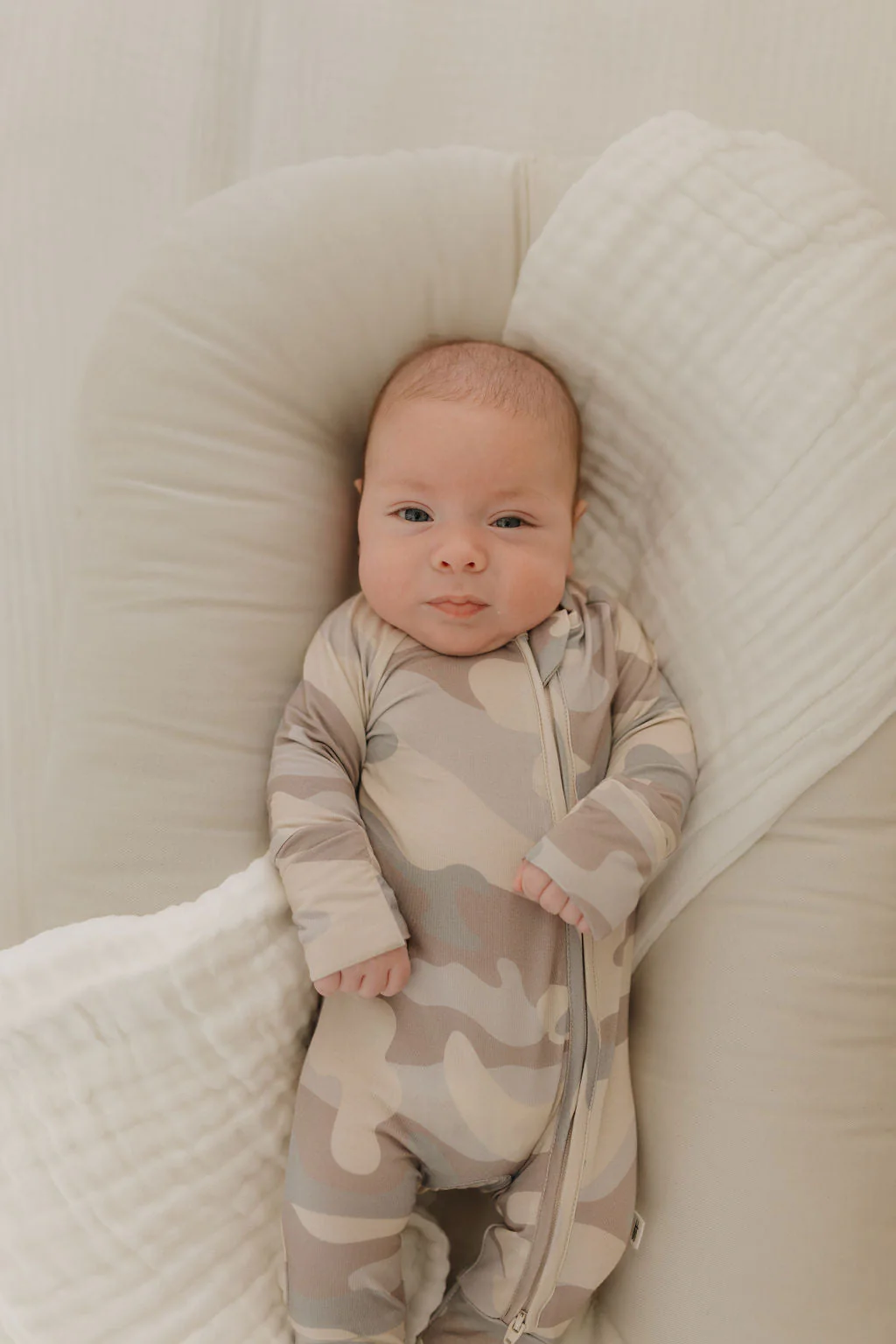 Bamboo Zip Pajamas | Camo - Image 11