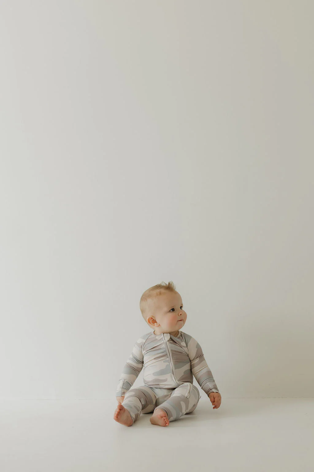 Bamboo Zip Pajamas | Camo - Image 13