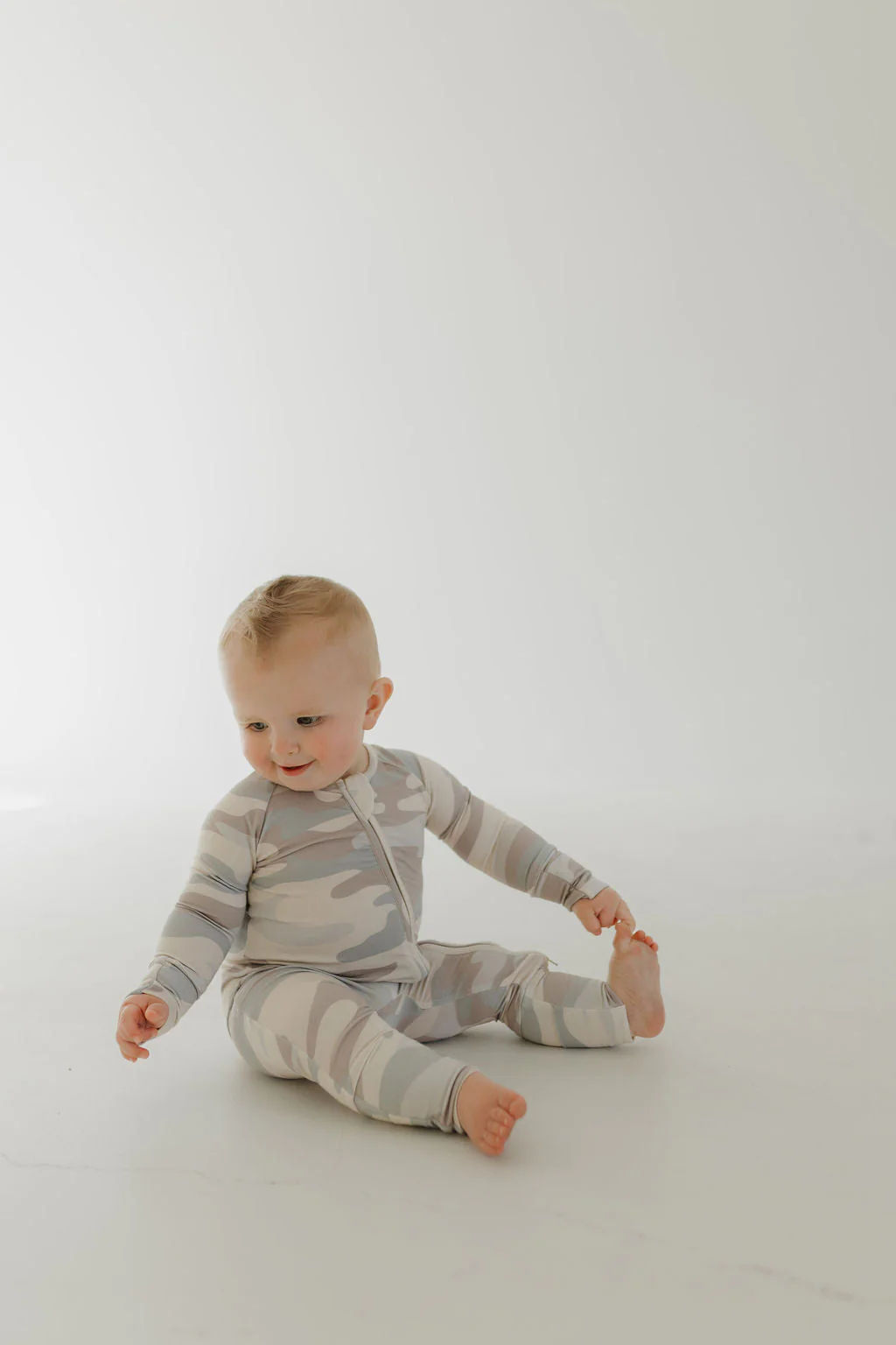 Bamboo Zip Pajamas | Camo - Image 16