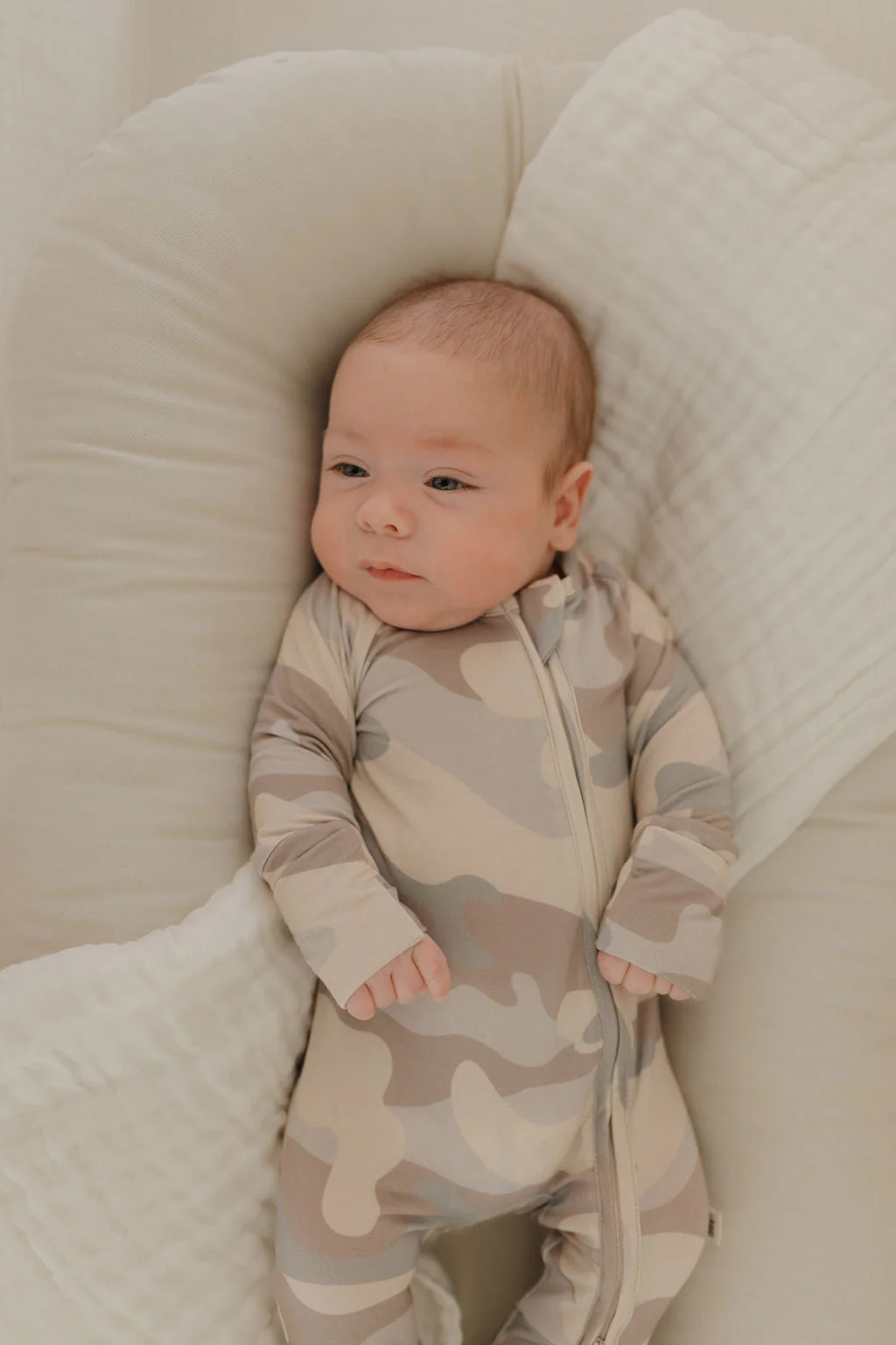 Bamboo Zip Pajamas | Camo - Image 17