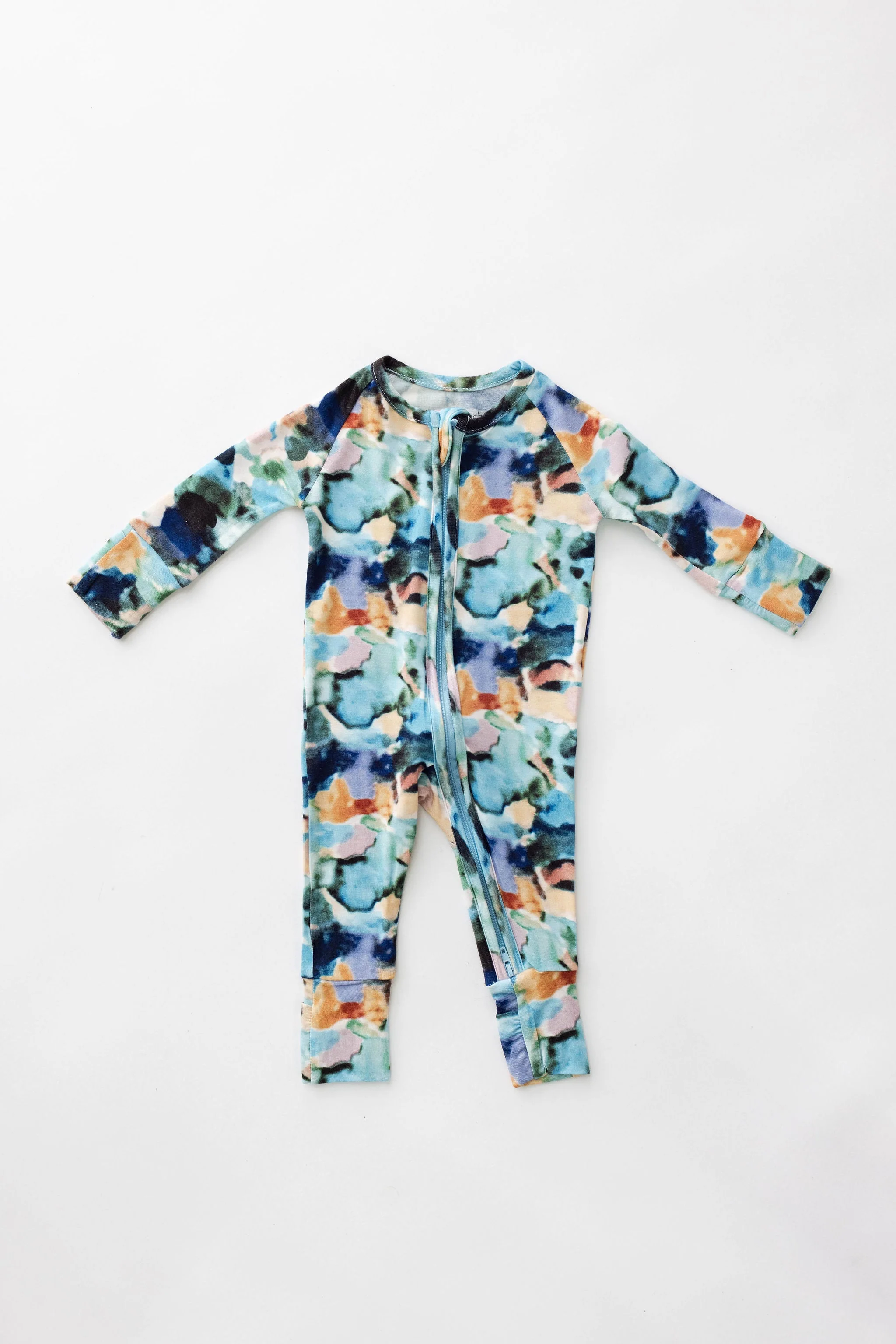 Bamboo Zip Pajamas | Charli Print - Image 6