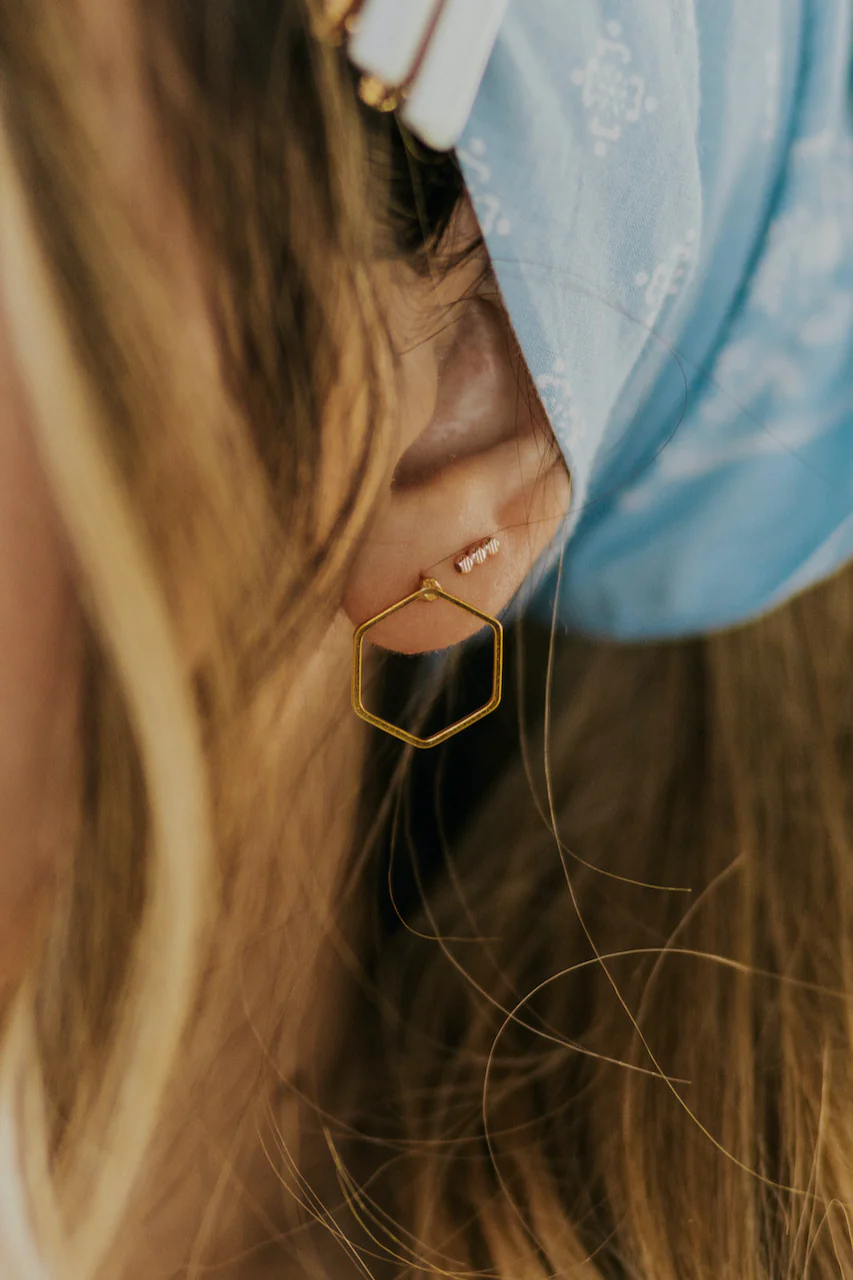 ROOLEE Baylor Geometric Earrings - Image 3