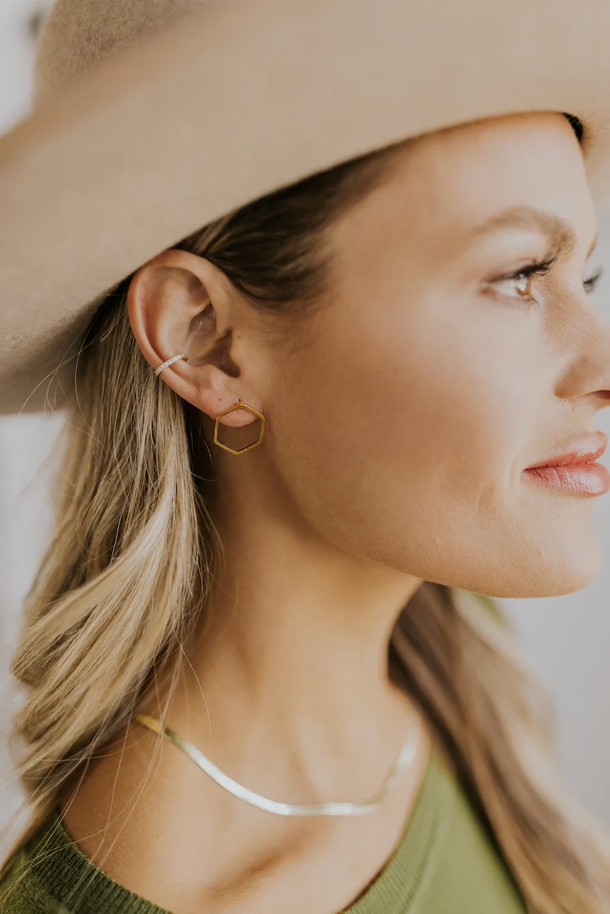 ROOLEE Baylor Geometric Earrings - Image 4