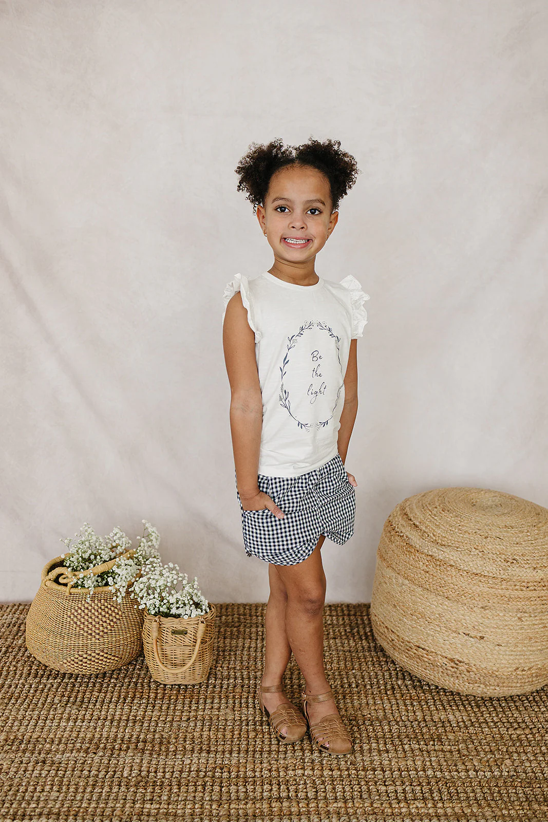 Be The Light Ruffle Tee - Image 2