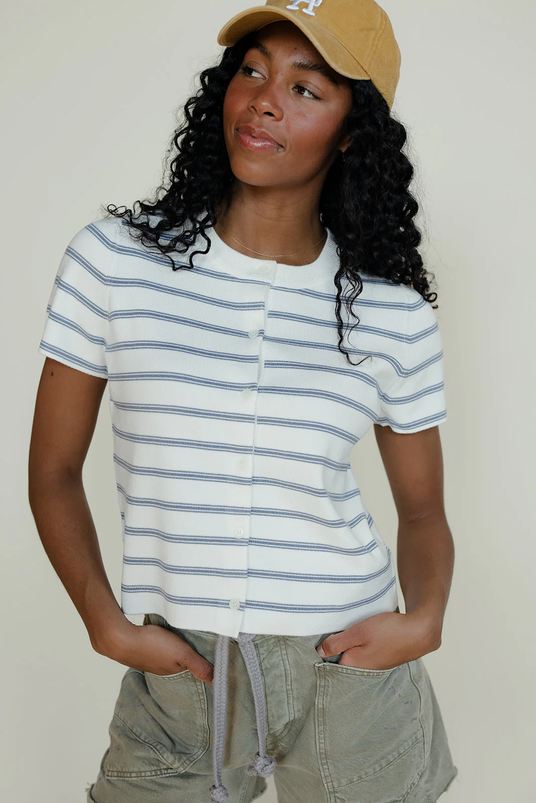 Be True Striped Tee - Image 2