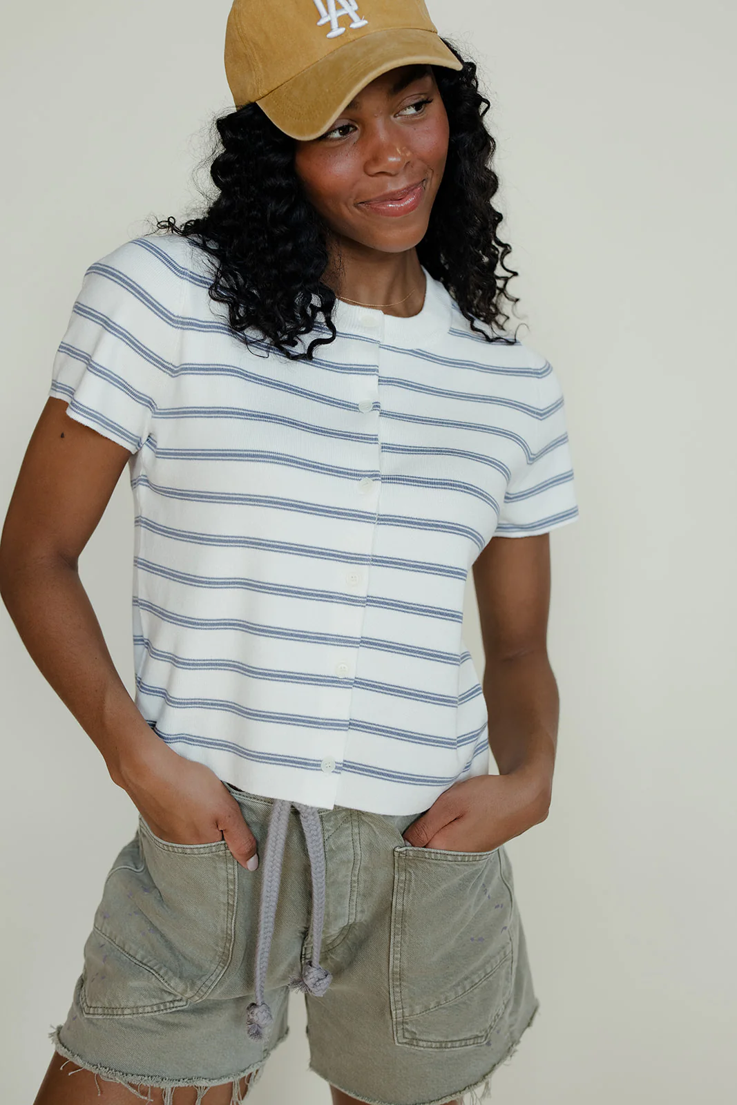 Be True Striped Tee - Image 4