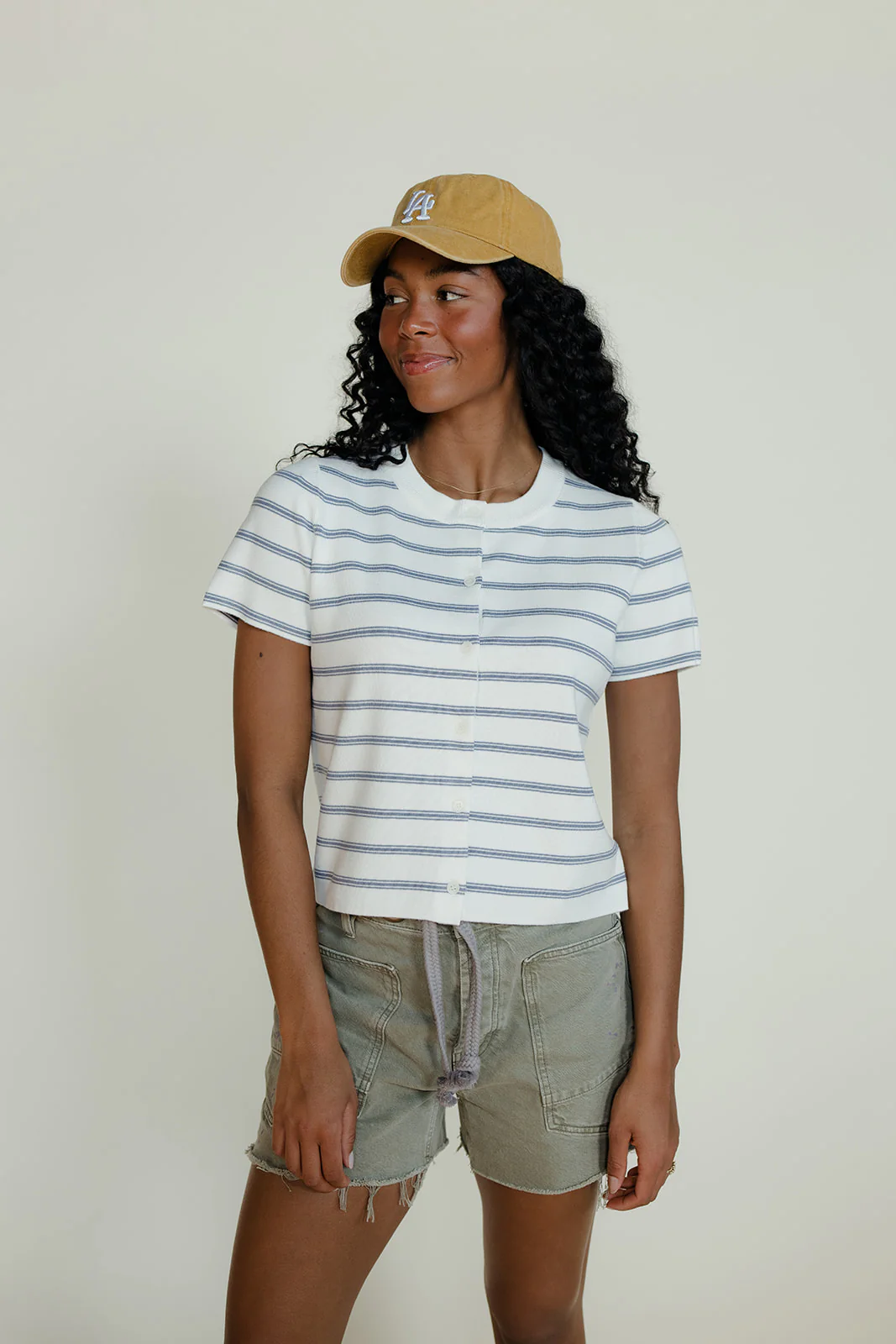 Be True Striped Tee - Image 5