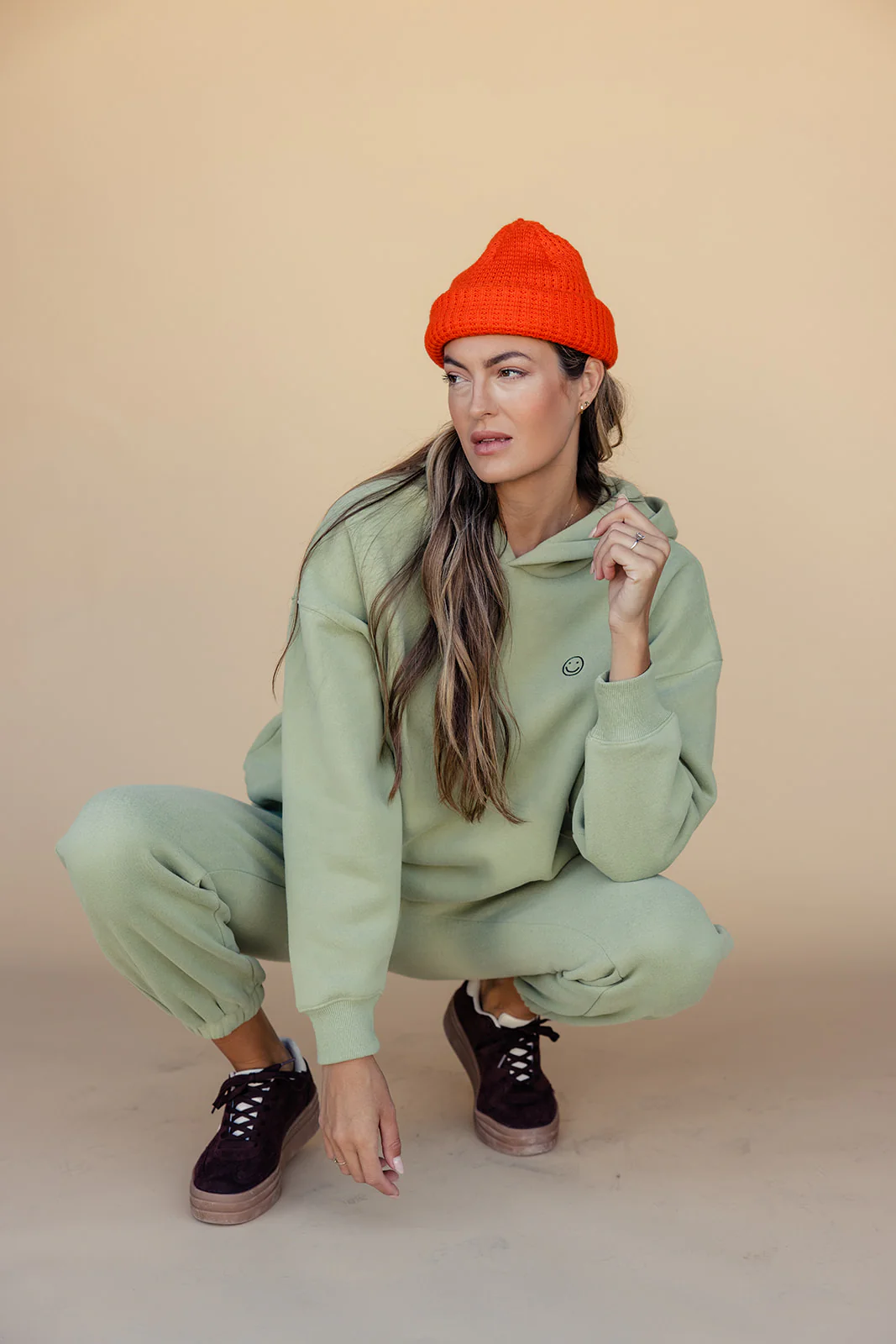 Beautiful Imperfections Smiley Sweatpants - Image 4