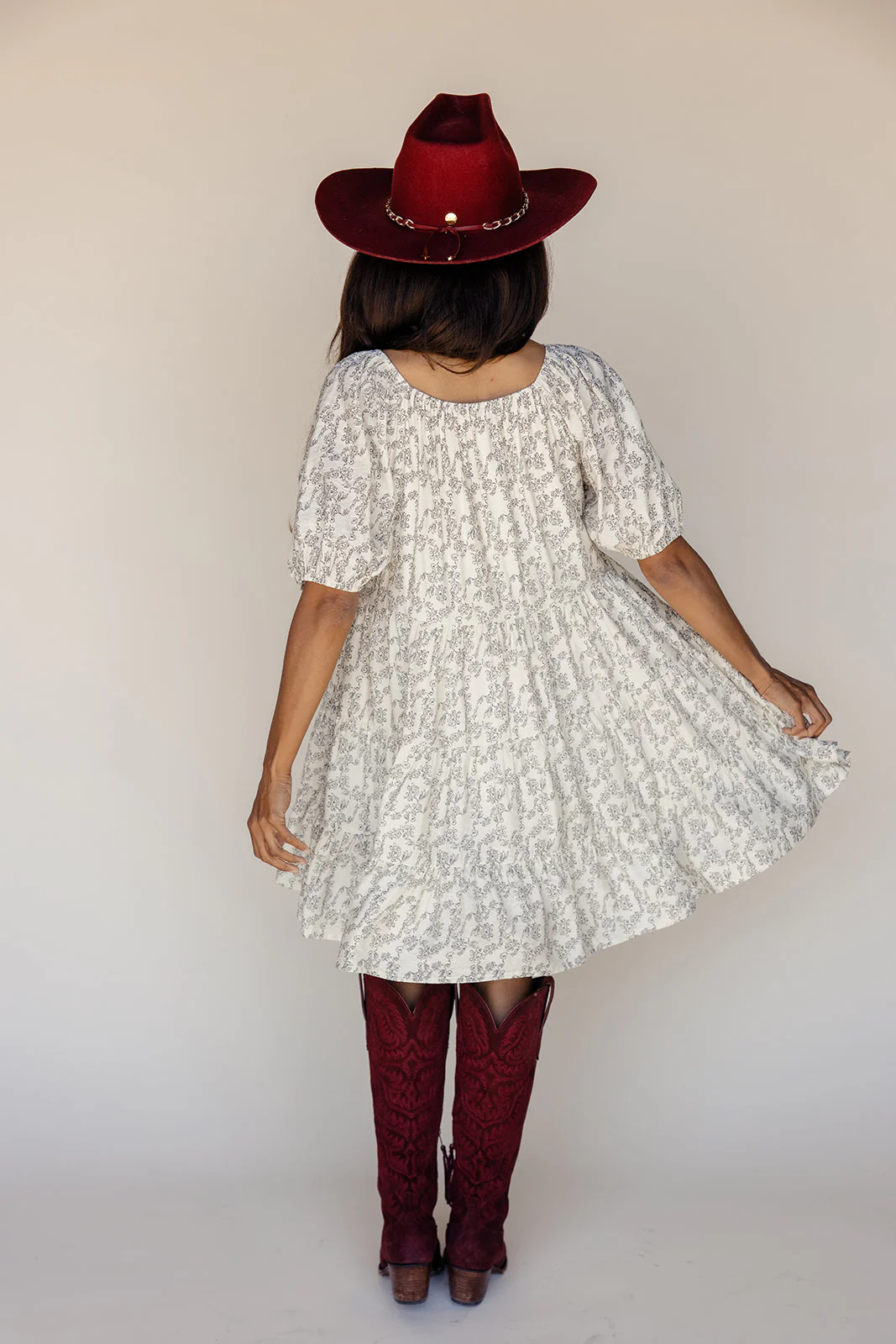 Before Dusk Puff Sleeve Dress - Image 6