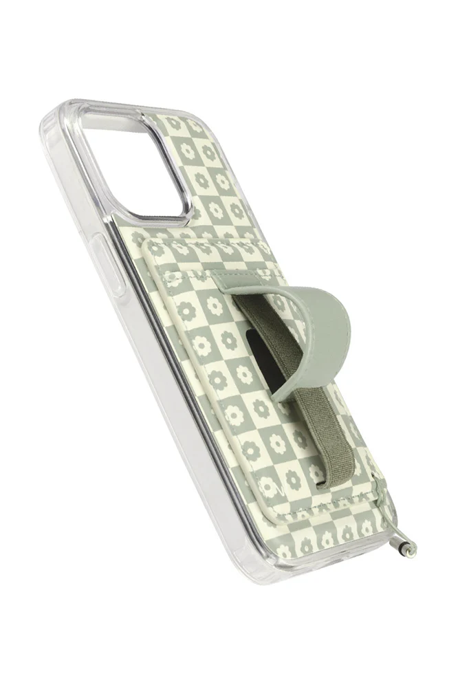 Blooming Check Magnetic Case - Image 3