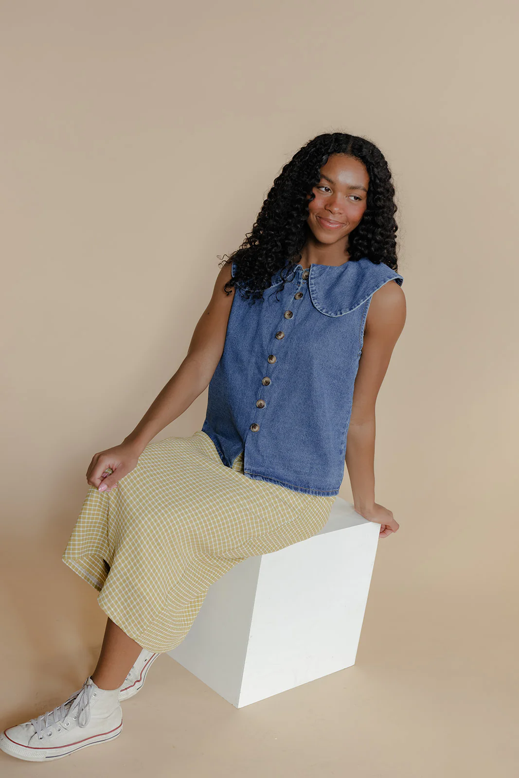 Blue Jay Collared Blouse - Image 3