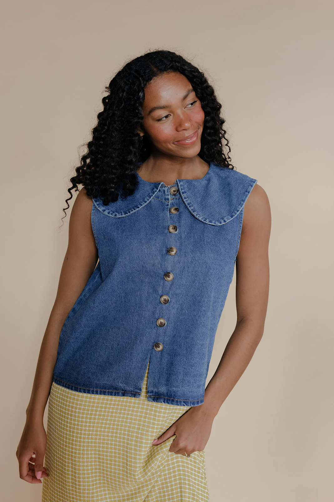 Blue Jay Collared Blouse - Image 6