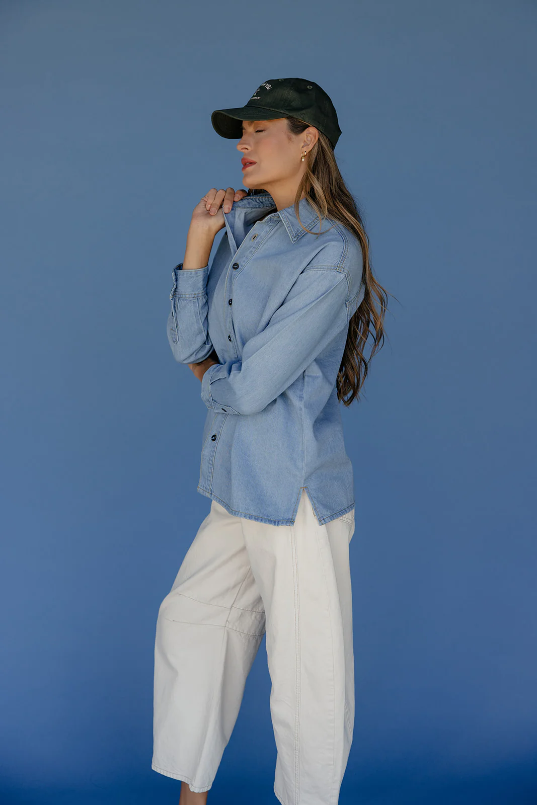Blue Ridge Denim Top - Image 8