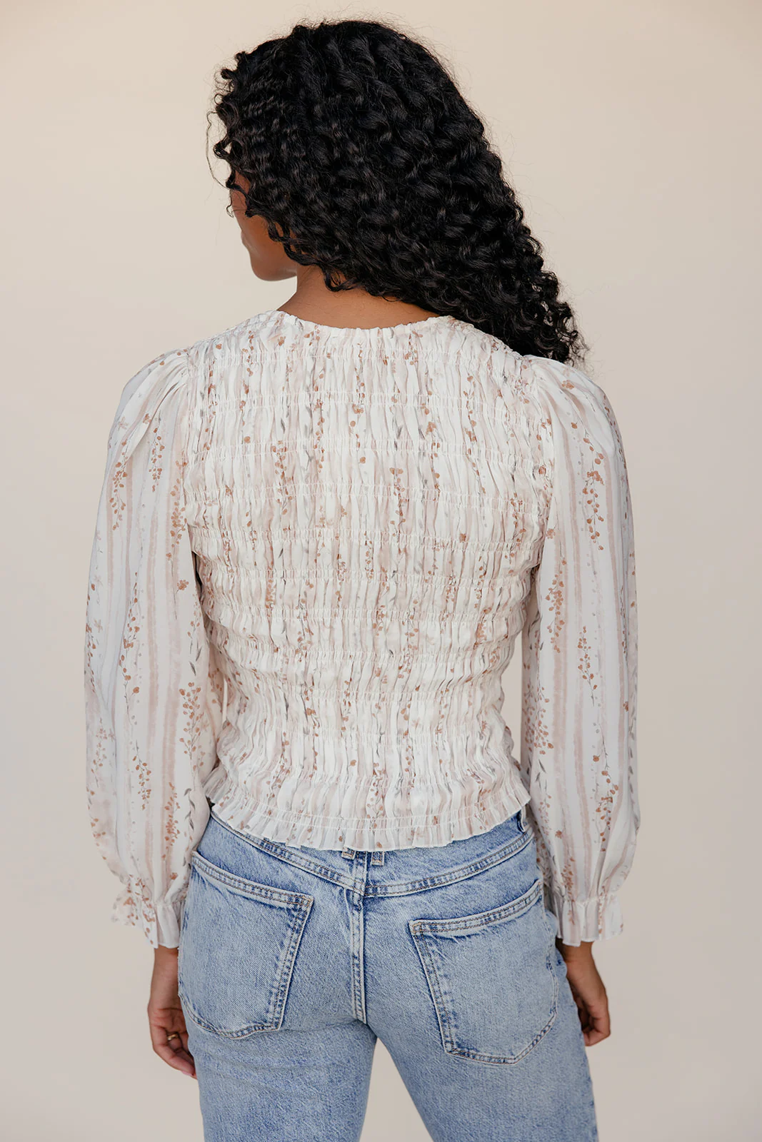 Blushwood Smocked Blouse - Image 5