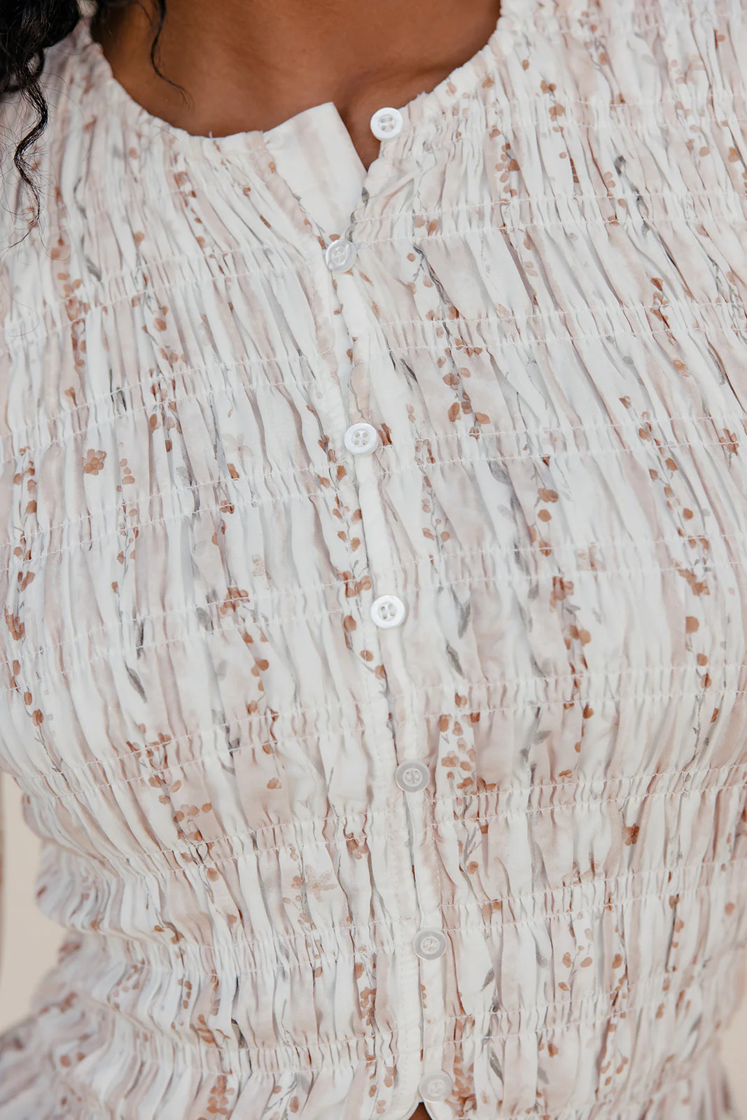 Blushwood Smocked Blouse - Image 8